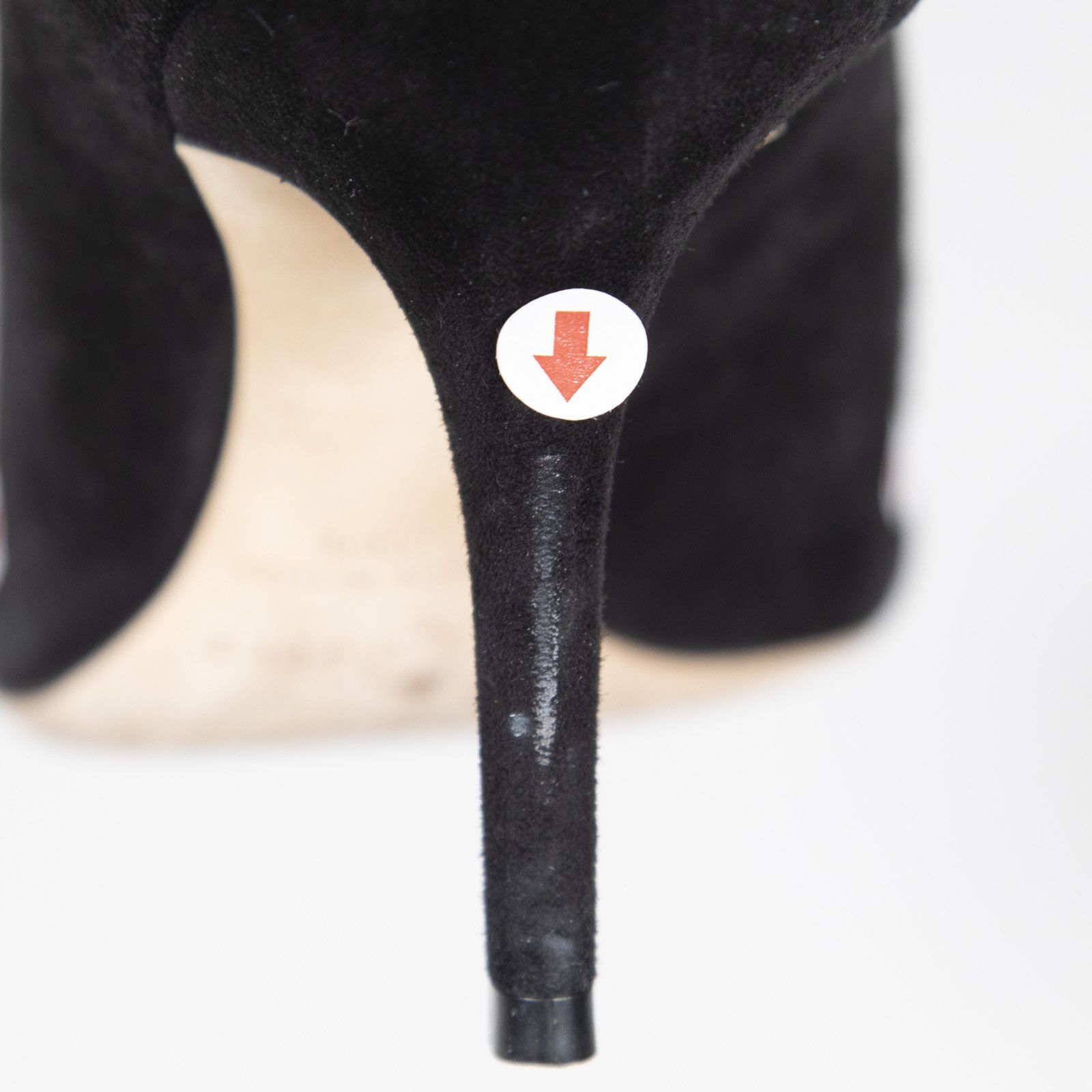 Dior Black Suede Point Toe Pumps Size US 9 / IT 39 - 8 Thumbnail