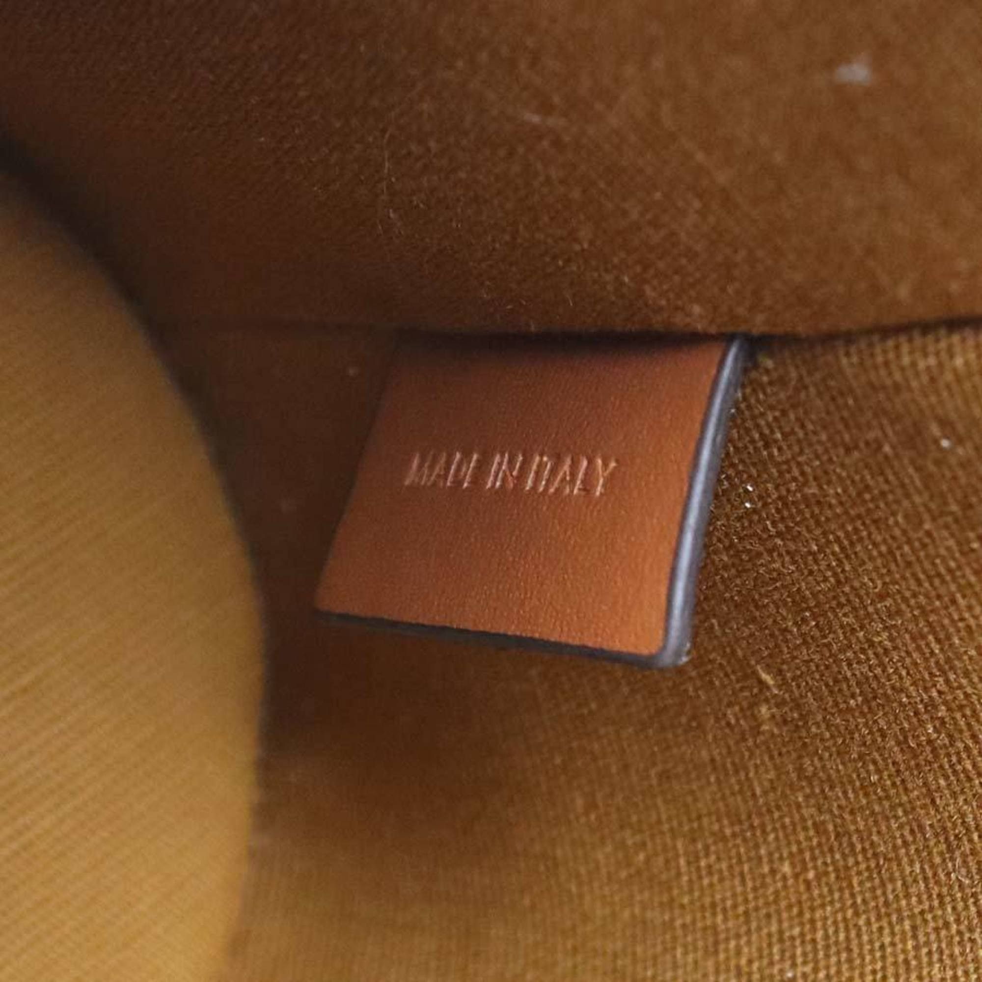 Celine Celine Triomphe Coated Canvas Shoulder Bag, Brown, Women's, Free Shipping, h31991a Size ONE SIZE - 16 Thumbnail