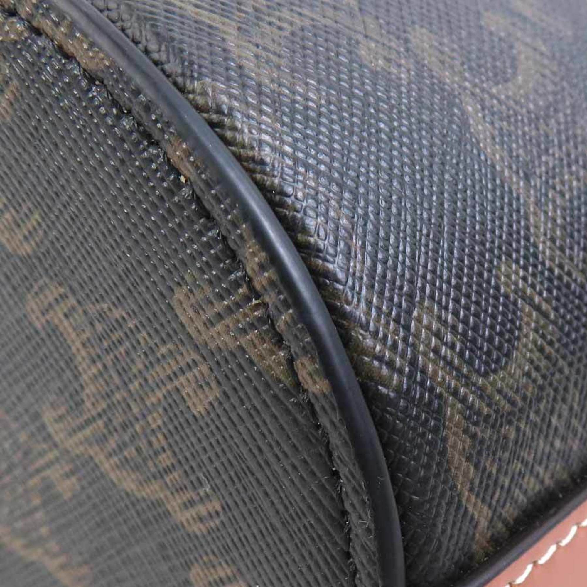 Celine Celine Triomphe Coated Canvas Shoulder Bag, Brown, Women's, Free Shipping, h31991a Size ONE SIZE - 6 Thumbnail