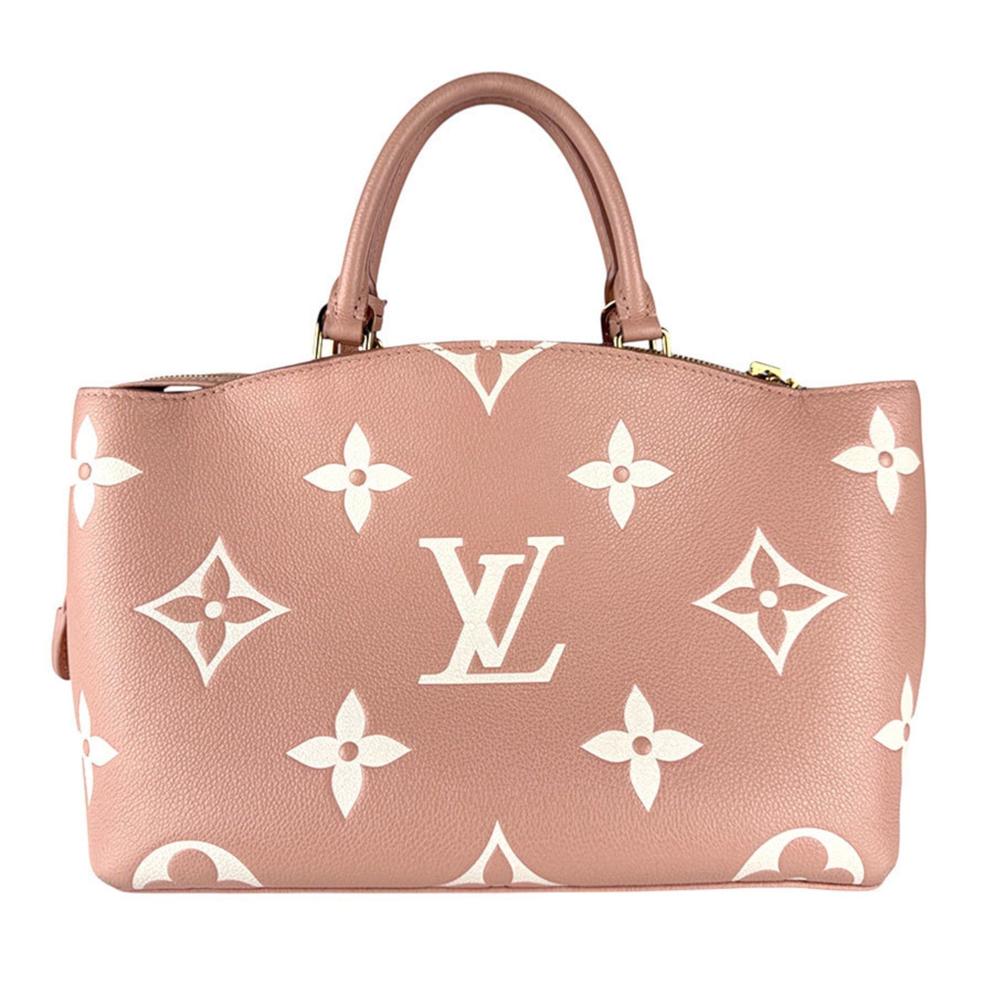 Louis Vuitton Louis Vuitton Monogram Empreinte Petit Palais PM Handbag/Shoulder Bag in Rose Trianon and Creme, Women's, M46353, Free Shipping, z8867 Size ONE SIZE - 3 Thumbnail