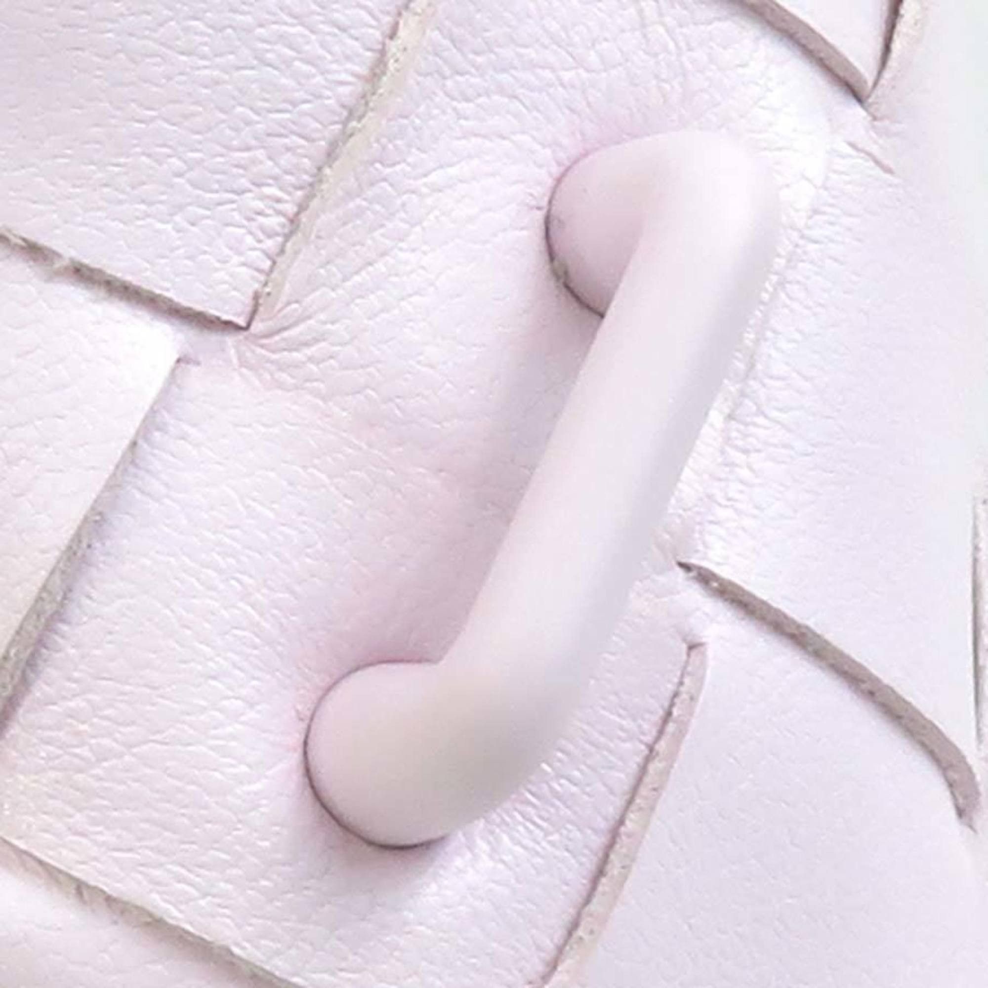 Bottega Veneta Bottega Veneta Mini Intrecciato Hop Leather Handbag/Shoulder Bag in Light Pink for Women, Free Shipping, e61564k Size ONE SIZE - 8 Thumbnail
