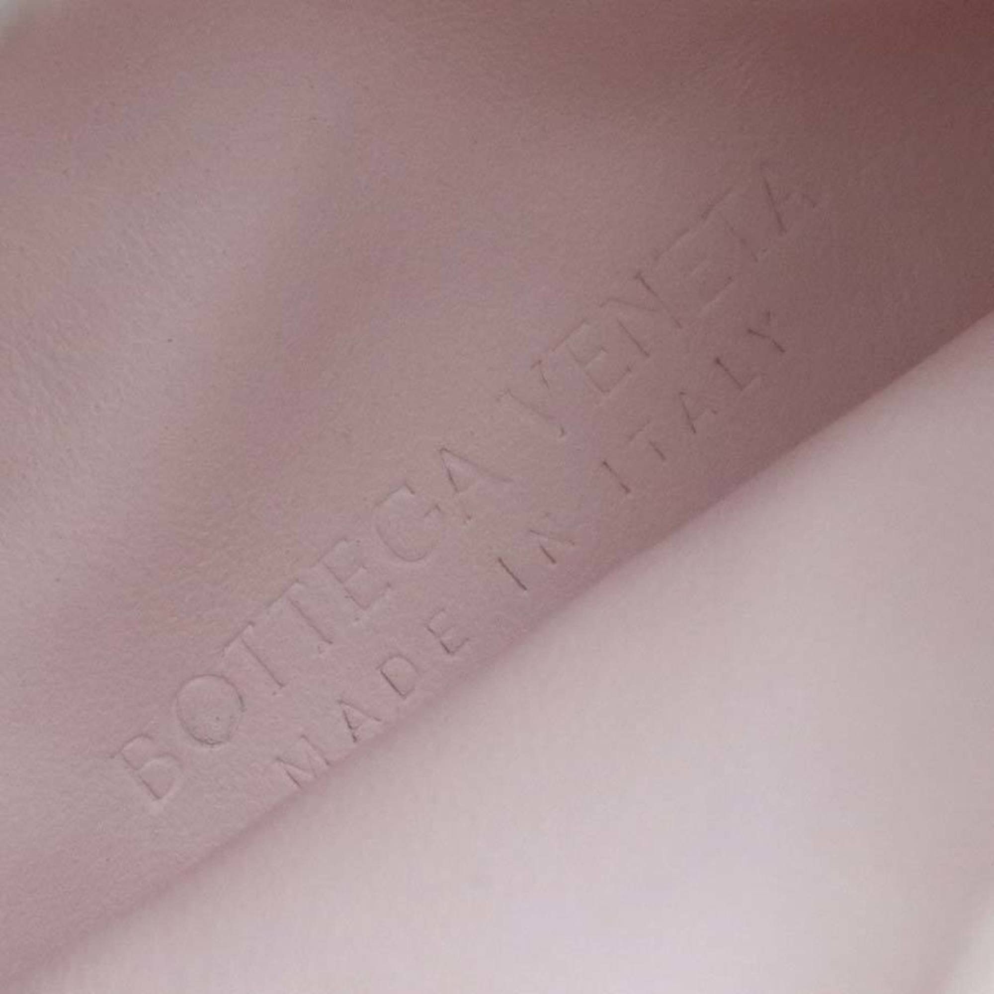 Bottega Veneta Bottega Veneta Mini Intrecciato Hop Leather Handbag/Shoulder Bag in Light Pink for Women, Free Shipping, e61564k Size ONE SIZE - 14 Thumbnail