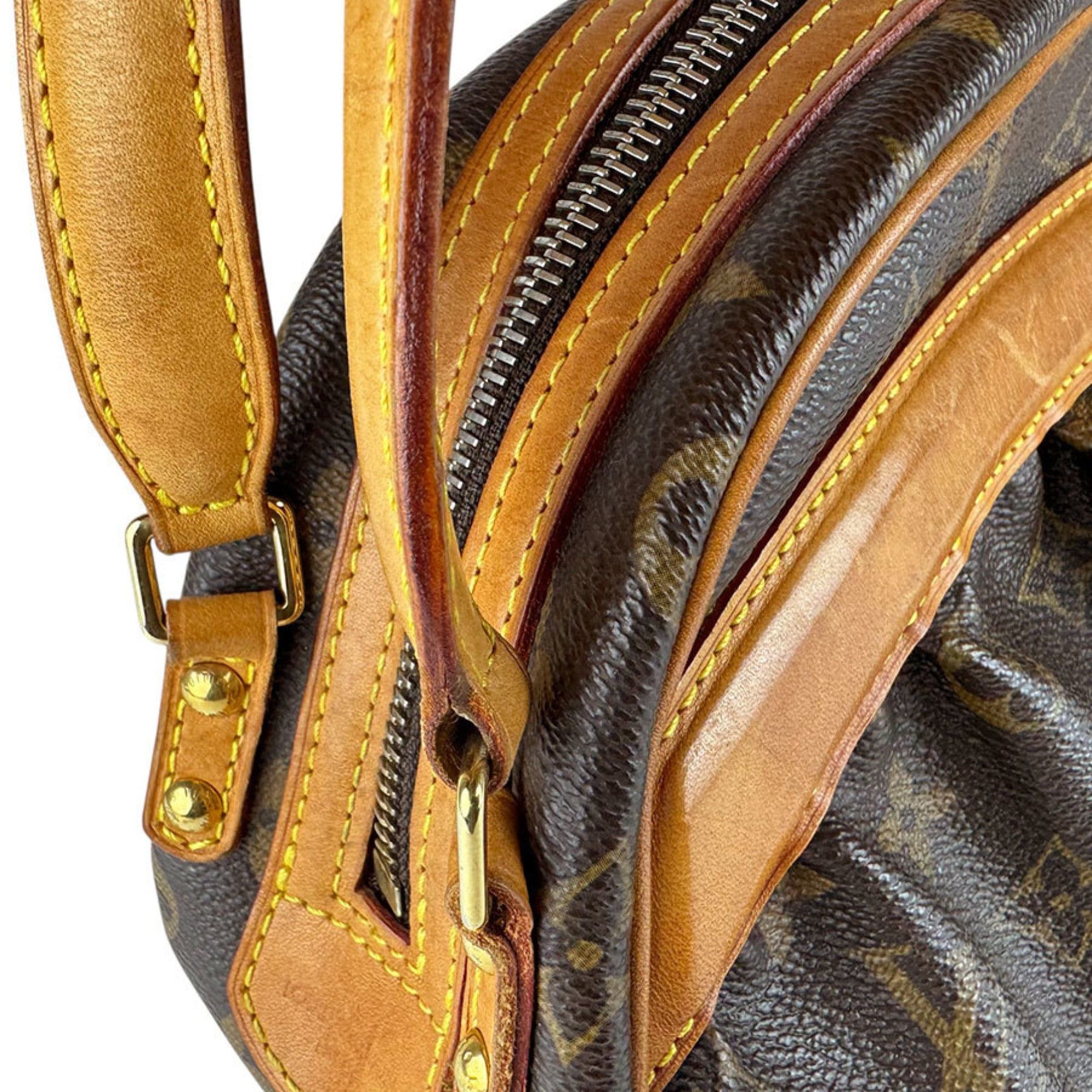 Louis Vuitton Louis Vuitton Monogram Clara Handbag in Brown Canvas, M40057, Men's/Women's, Free Shipping, z8868 Size ONE SIZE - 6 Thumbnail