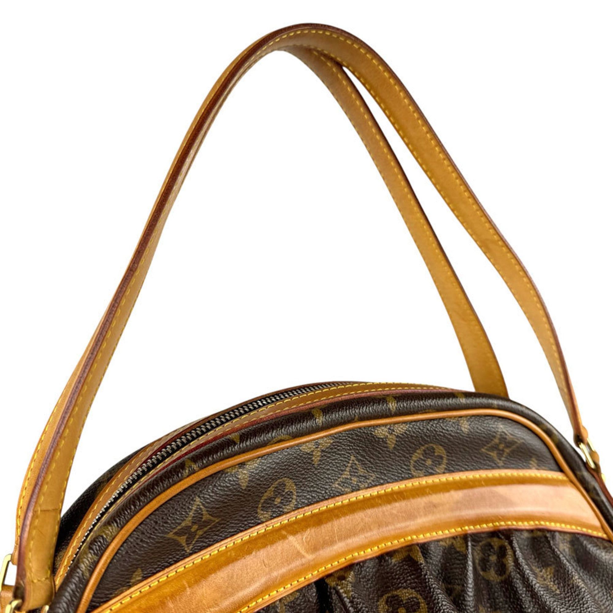 Louis Vuitton Louis Vuitton Monogram Clara Handbag in Brown Canvas, M40057, Men's/Women's, Free Shipping, z8868 Size ONE SIZE - 12 Thumbnail