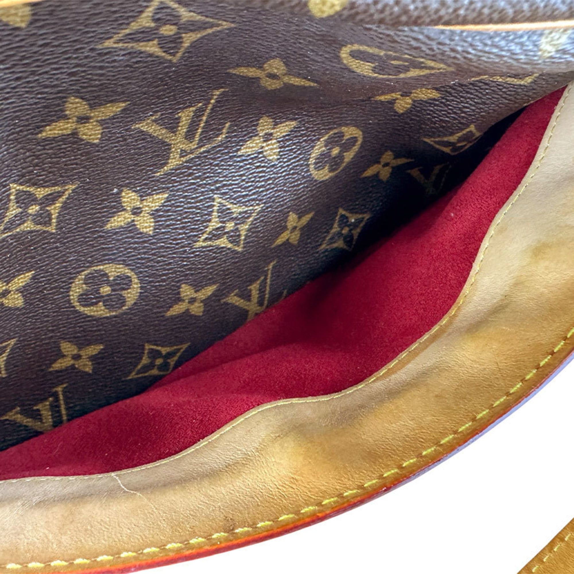 Louis Vuitton Louis Vuitton Monogram Clara Handbag in Brown Canvas, M40057, Men's/Women's, Free Shipping, z8868 Size ONE SIZE - 10 Thumbnail