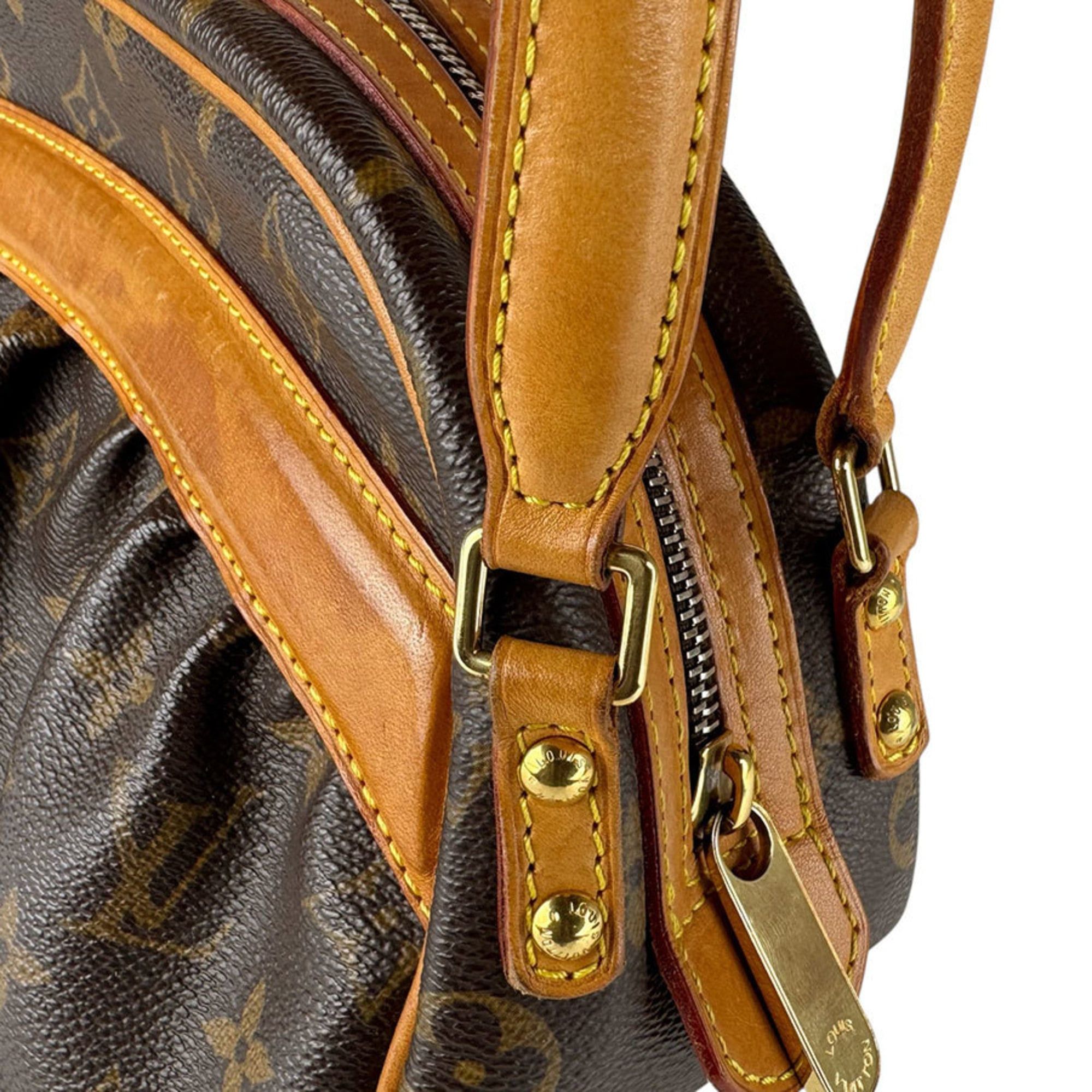 Louis Vuitton Louis Vuitton Monogram Clara Handbag in Brown Canvas, M40057, Men's/Women's, Free Shipping, z8868 Size ONE SIZE - 7 Thumbnail