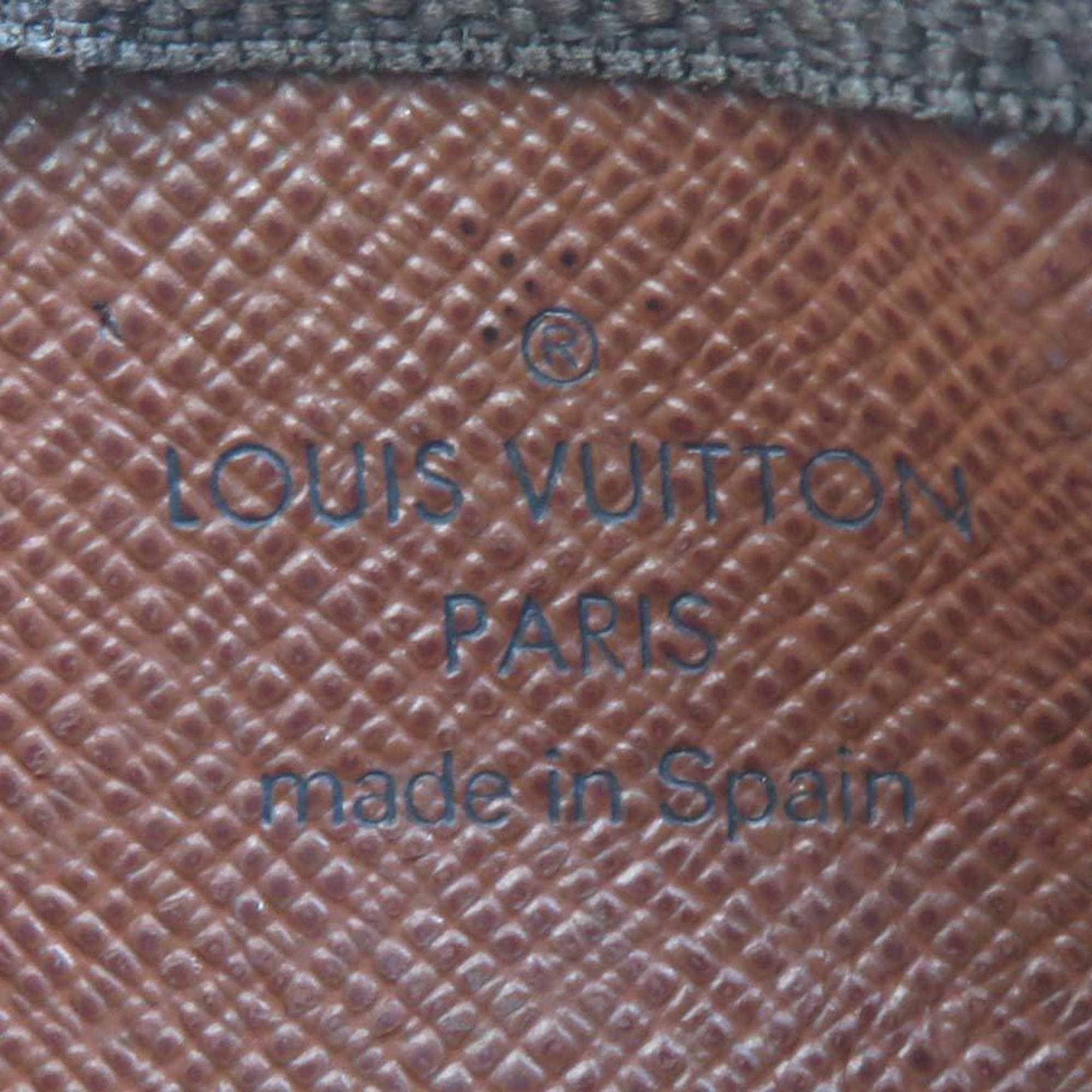 Louis Vuitton Louis Vuitton Monogram Pochette Clé Key Case in Canvas, Brown and Gold, Men's Women's, M62650, Free Shipping, e61566a Size ONE SIZE - 7 Thumbnail