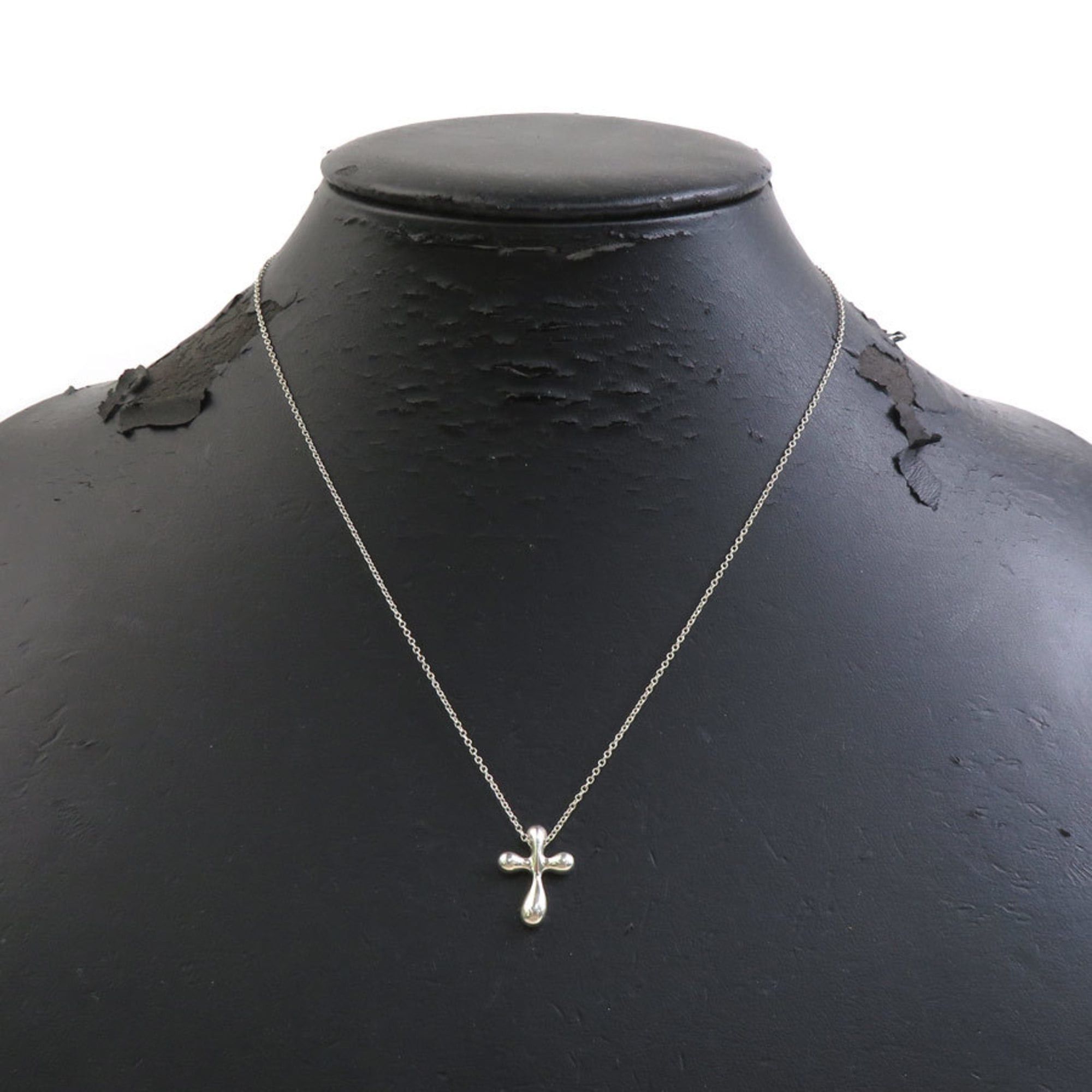 Tiffany & Co. Tiffany & Co. Cross Necklace in 925 Sterling Silver for Women, Free Shipping, e61576a Size ONE SIZE - 7 Thumbnail