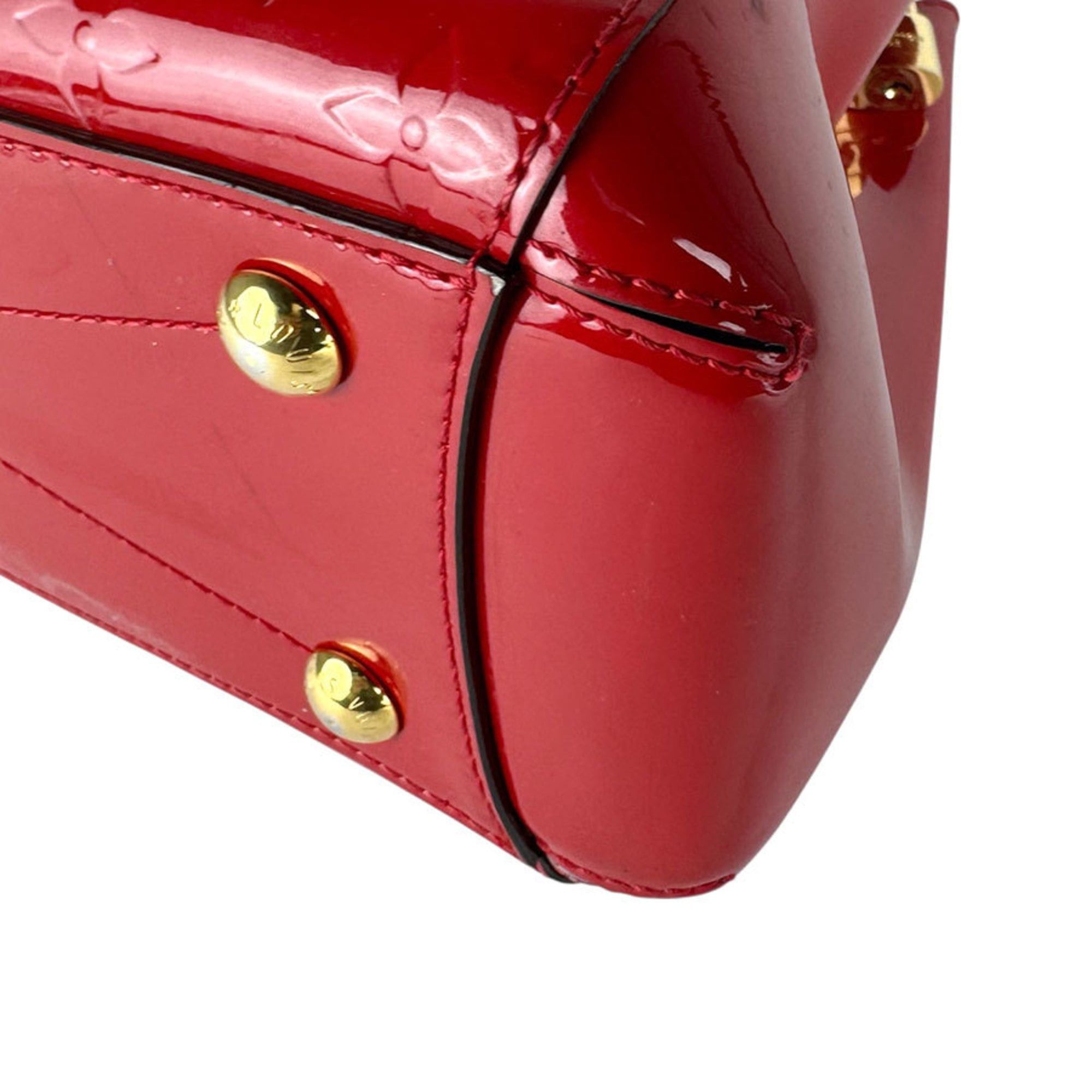 Louis Vuitton Louis Vuitton Monogram Vernis Montaigne MM Handbag/Shoulder Bag, Women's, M50167, Free Shipping, z8875 Size ONE SIZE - 10 Thumbnail