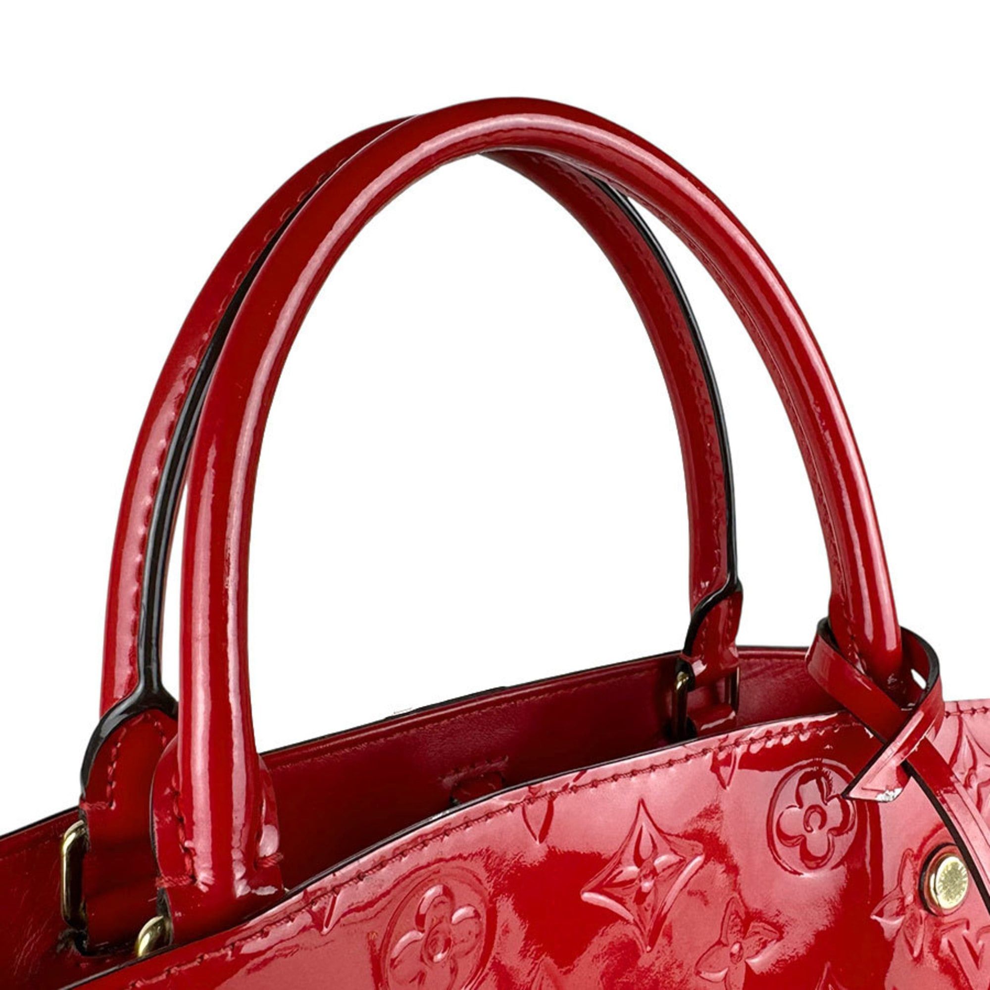 Louis Vuitton Louis Vuitton Monogram Vernis Montaigne MM Handbag/Shoulder Bag, Women's, M50167, Free Shipping, z8875 Size ONE SIZE - 12 Thumbnail