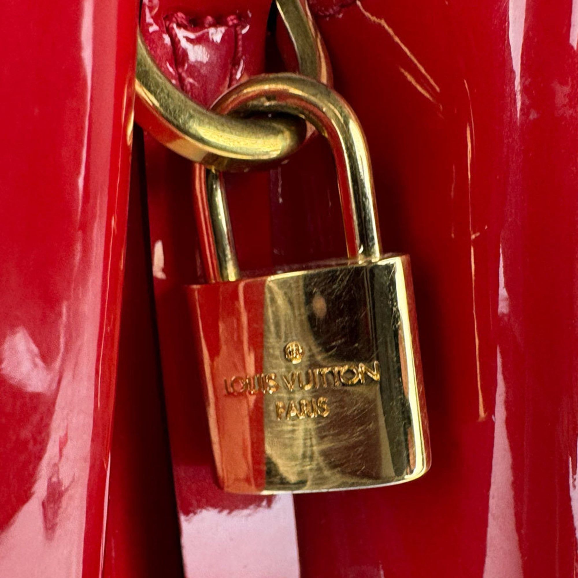 Louis Vuitton Louis Vuitton Monogram Vernis Montaigne MM Handbag/Shoulder Bag, Women's, M50167, Free Shipping, z8875 Size ONE SIZE - 14 Thumbnail