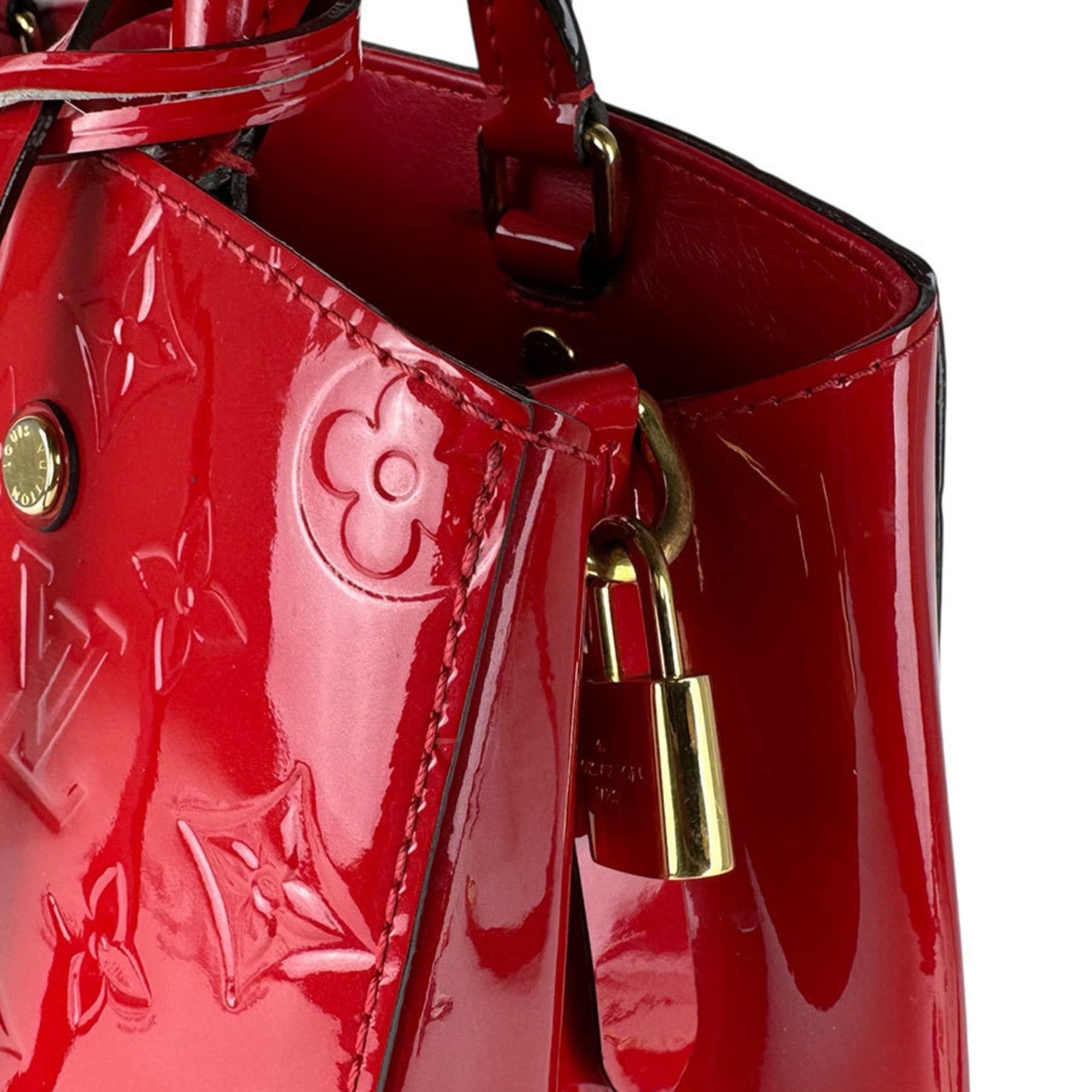 Louis Vuitton Louis Vuitton Monogram Vernis Montaigne MM Handbag/Shoulder Bag, Women's, M50167, Free Shipping, z8875 Size ONE SIZE - 8 Thumbnail