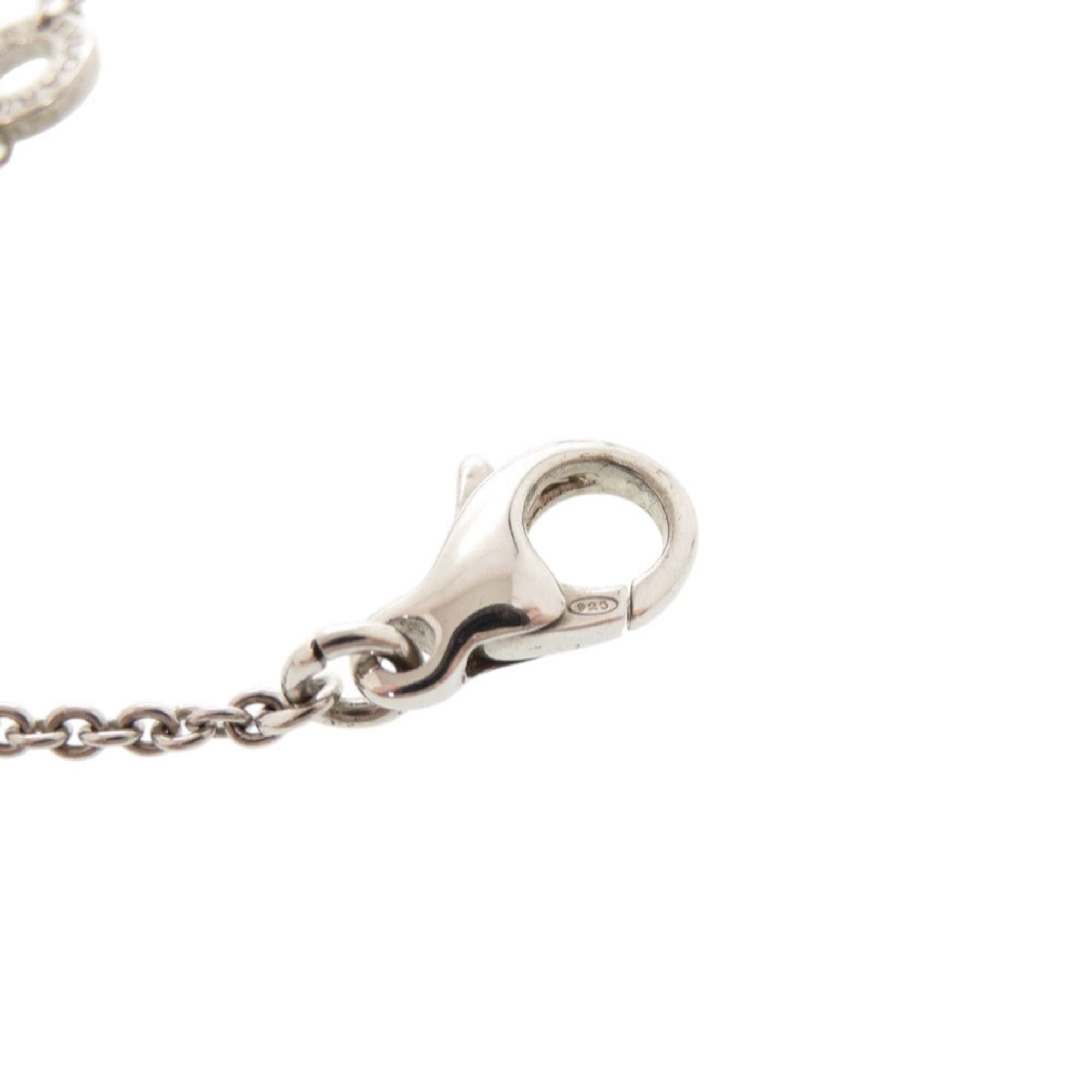 Bvlgari Excellent condition Bvlgari Save the Children 925 Sterling Silver Onyx Ruby Necklace 0973BVLGARI Size ONE SIZE - 9 Thumbnail