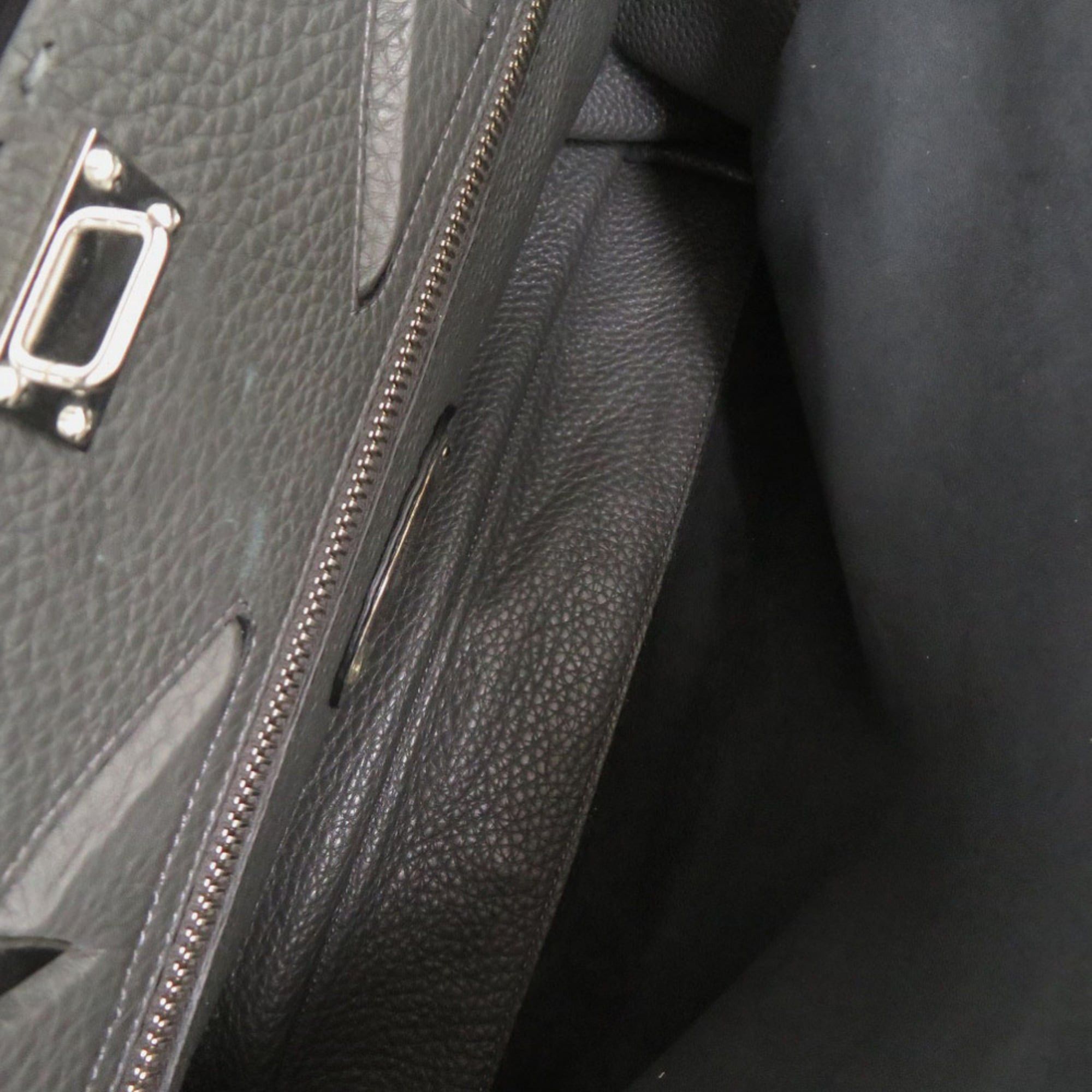 Fendi Fendi 2-way Selleria Peekaboo Monster Bugseye Leather Gray Handbag 0868FENDI Size ONE SIZE - 6 Thumbnail