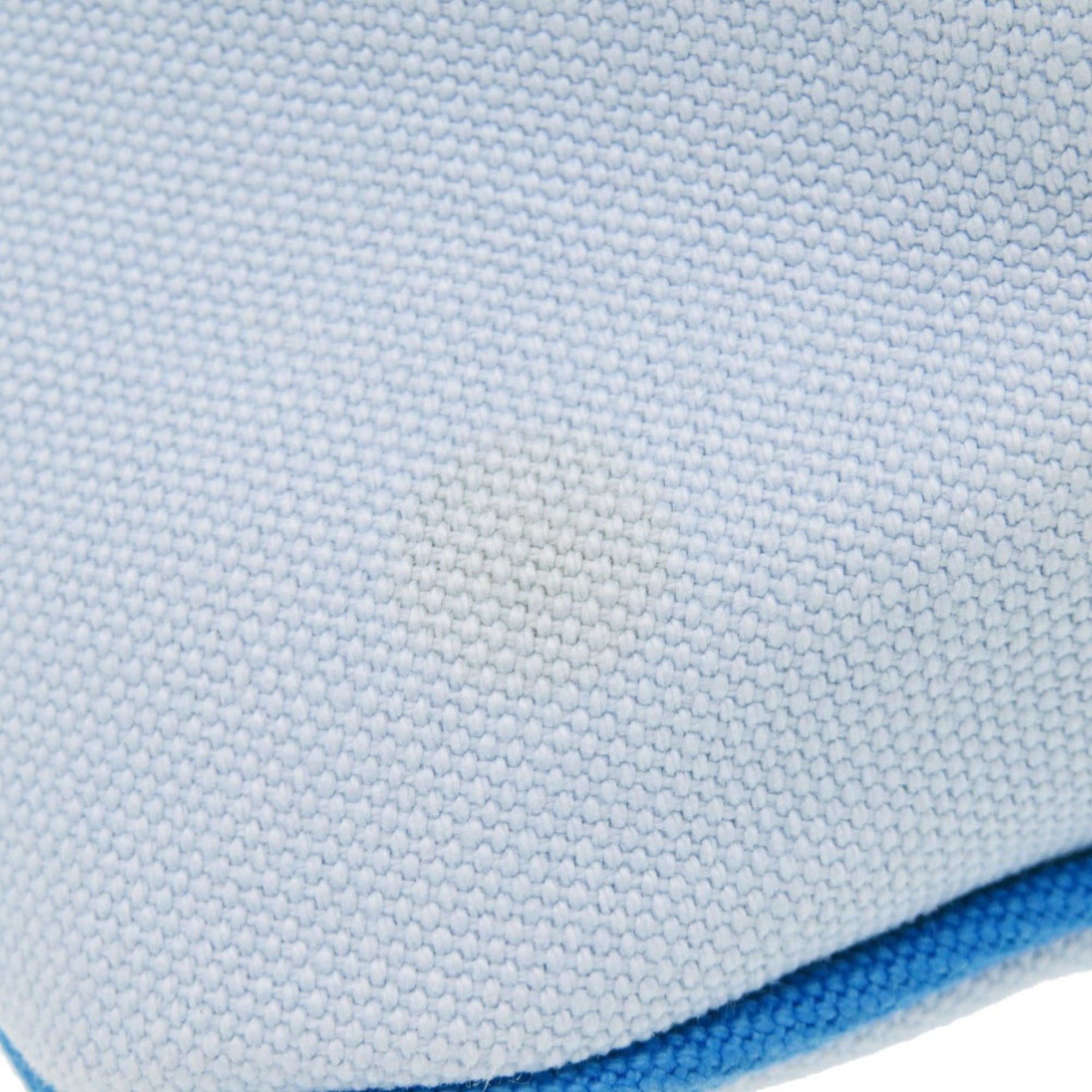 Hermes Hermès Bolide Pouch 30 GM Cotton Light Blue 1140HERMES Size ONE SIZE - 9 Thumbnail