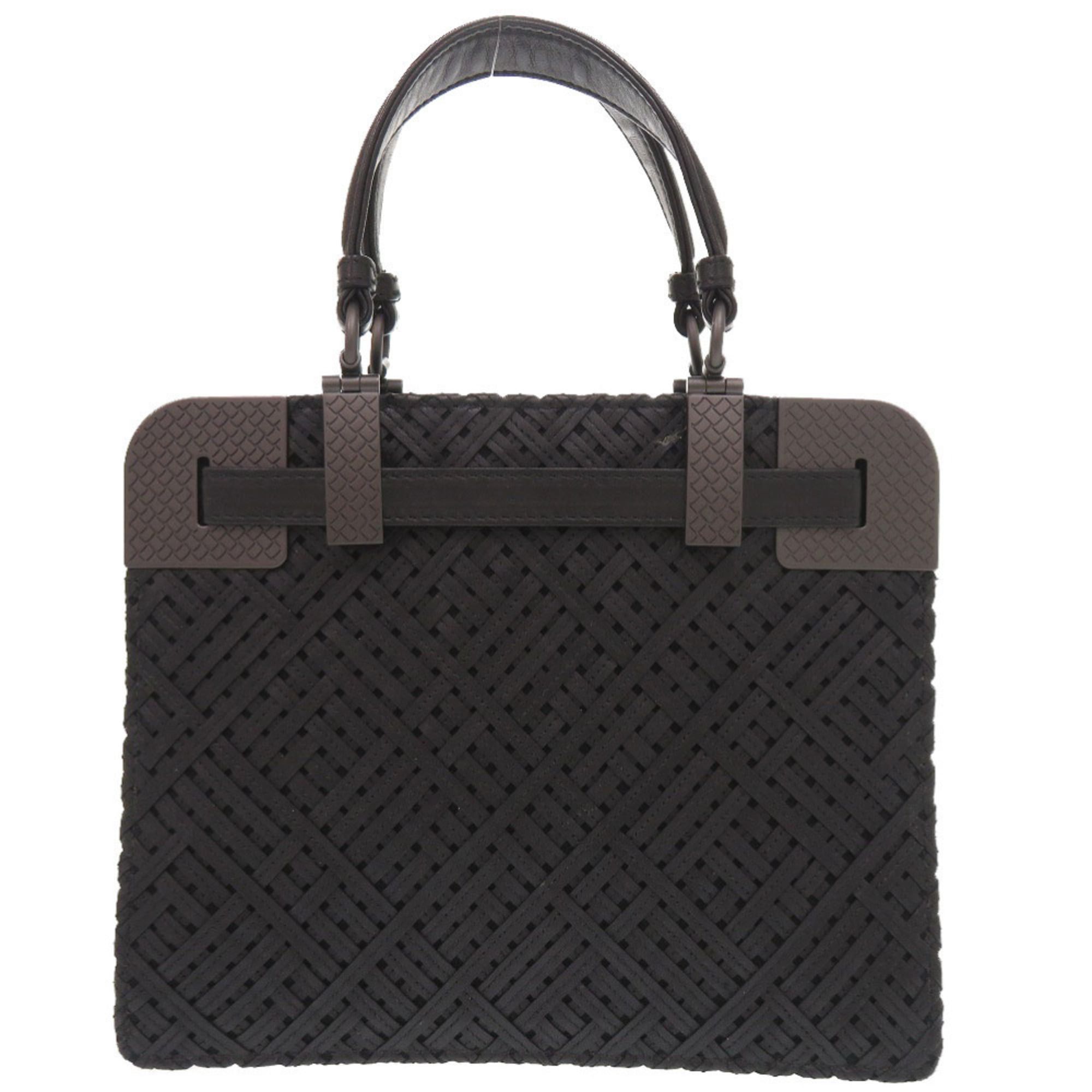 Bottega Veneta Excellent condition Bottega Veneta leather black handbag 1098BOTTEGAVENETA Size ONE SIZE - 2 Thumbnail