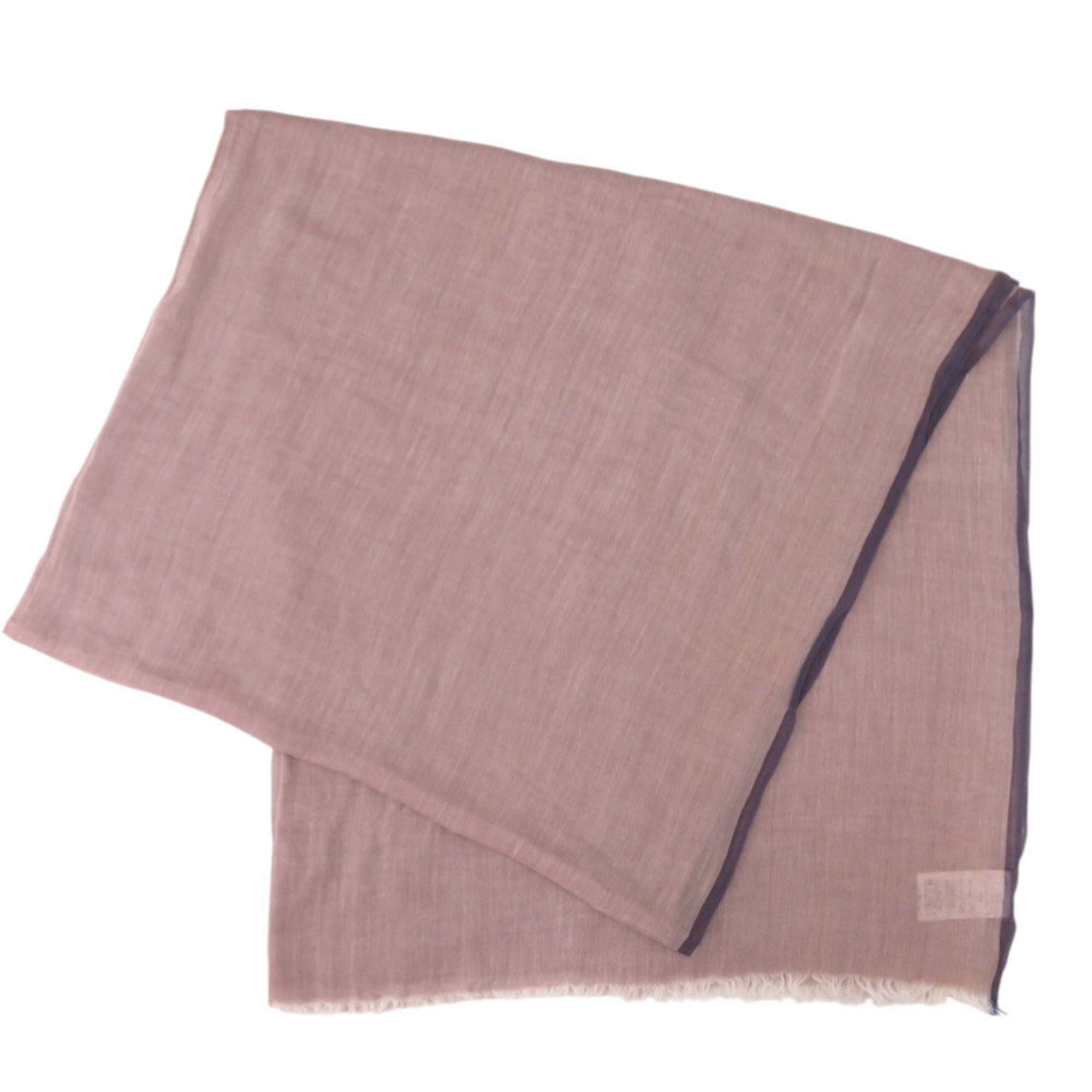 Hermes Excellent condition Hermès Naoshima shawl cotton in pink, marine, and navy. 0794HERMES Size ONE SIZE - 6 Thumbnail