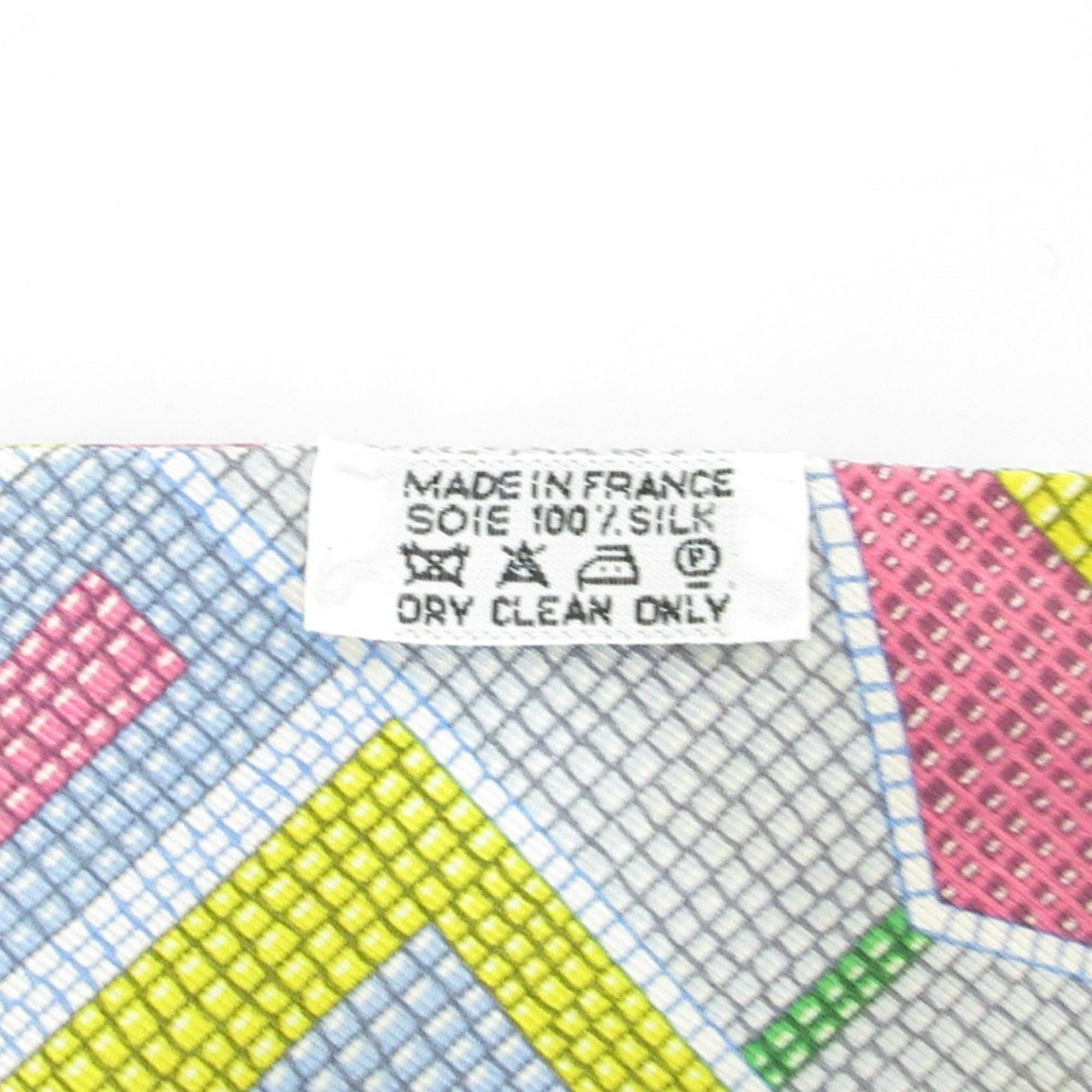 Hermes HERMES Twilly "L'art indien des plaines" Prairie Indian Art Ribbon Scarf, Pink, Women's Size ONE SIZE - 7 Thumbnail