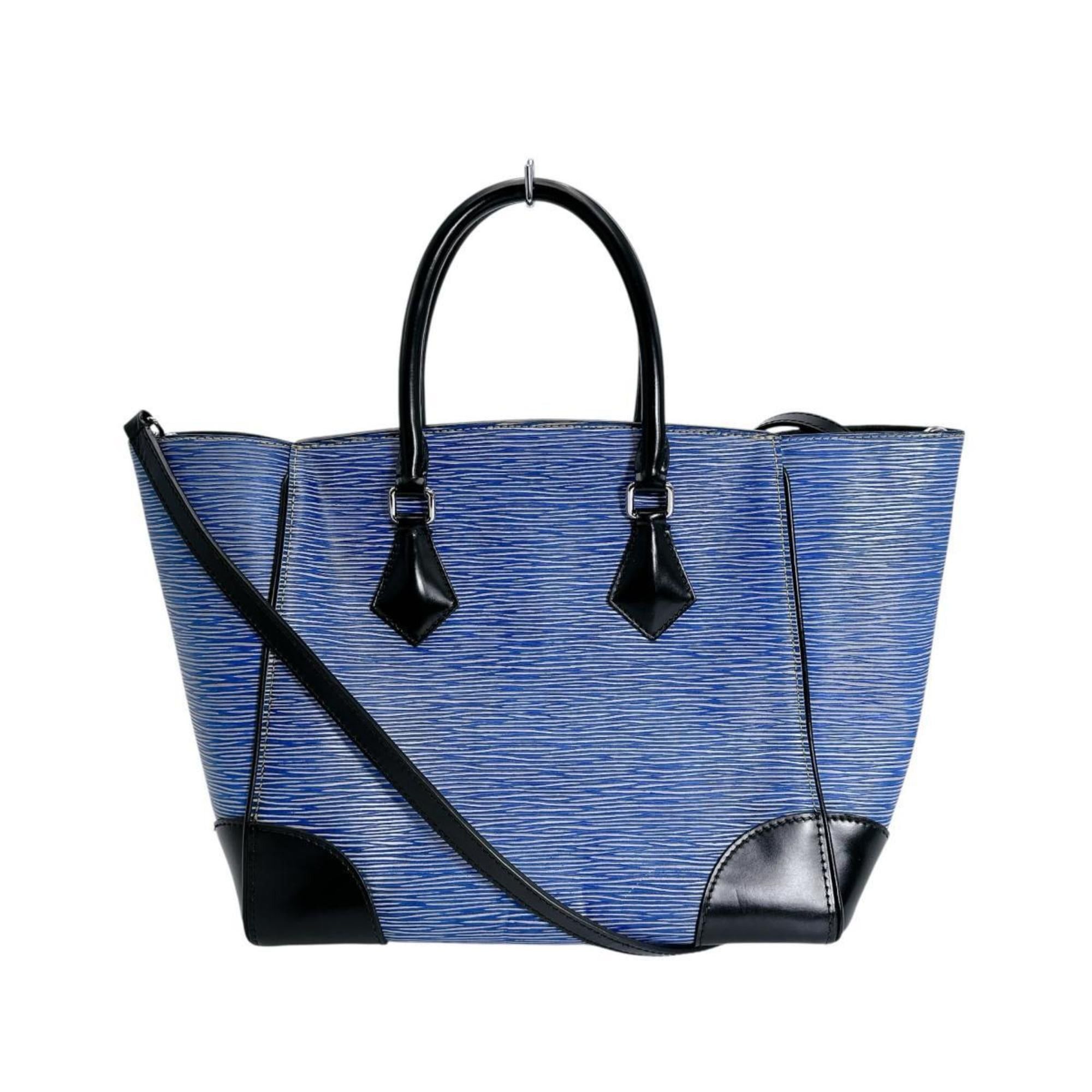 Louis Vuitton Louis Vuitton Epi Phoenix PM Handbag M56025 Blue Size ONE SIZE - 2 Thumbnail
