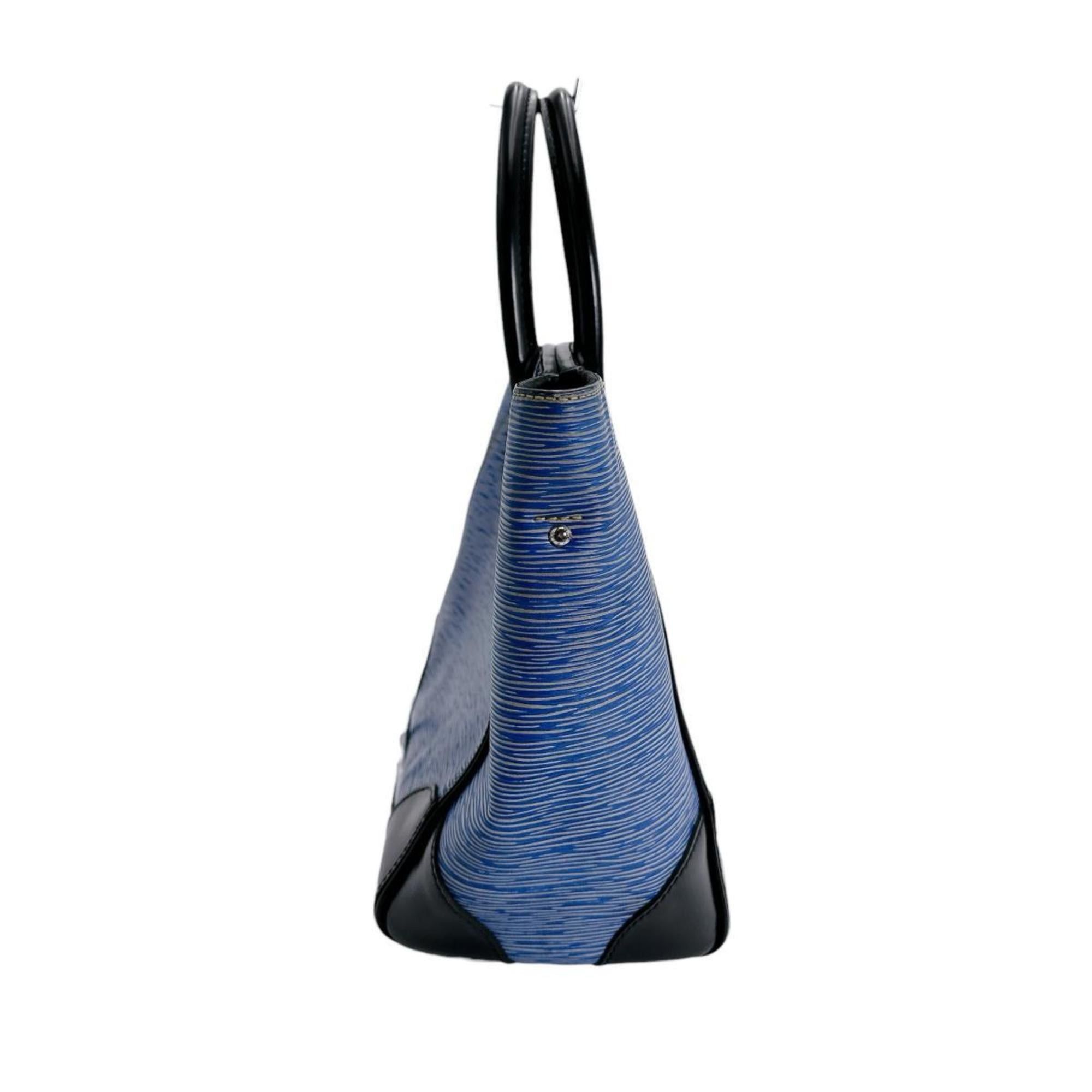 Louis Vuitton Louis Vuitton Epi Phoenix PM Handbag M56025 Blue Size ONE SIZE - 3 Thumbnail