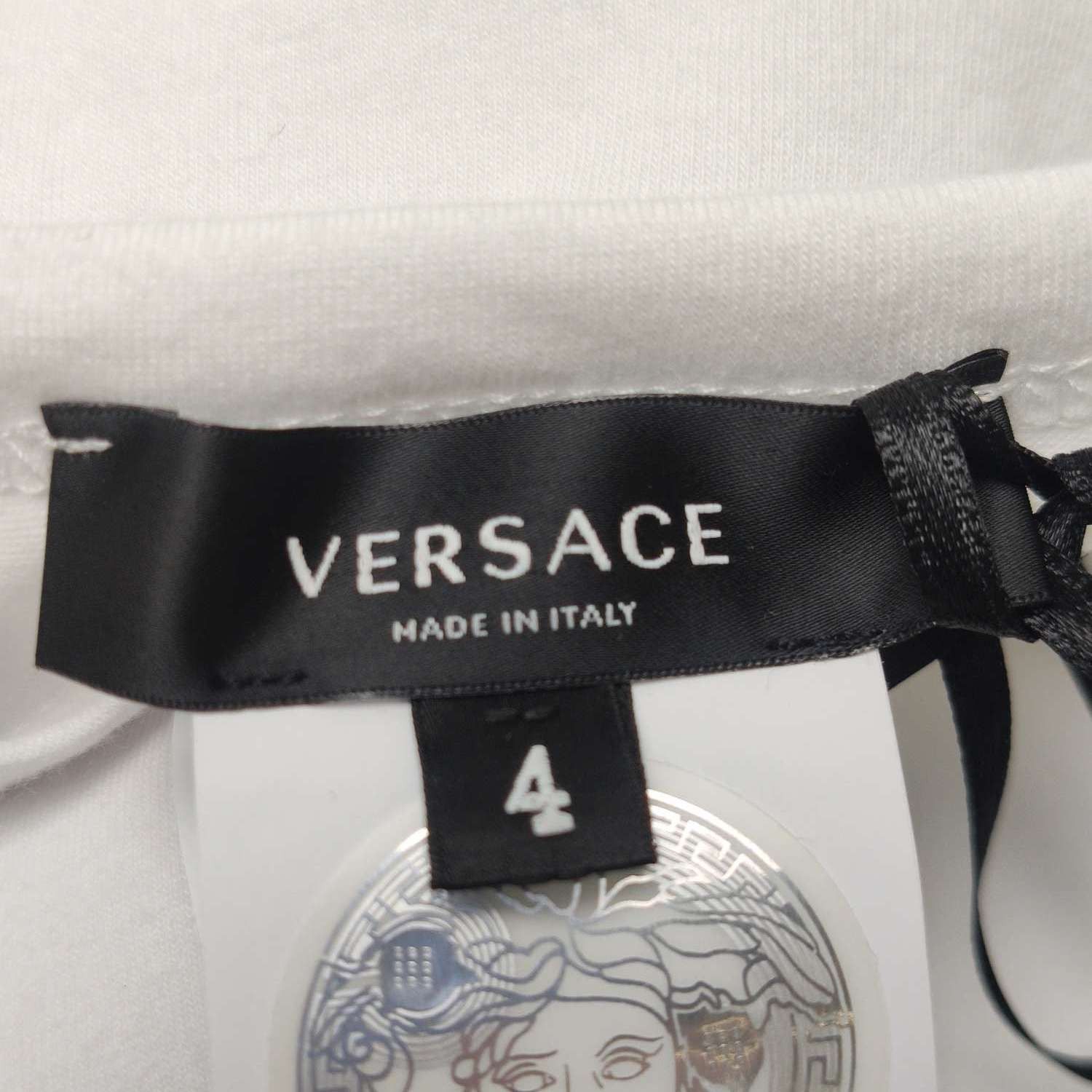 Versace Versace Cotton Logo T-Shirt (Size M) Size US L / EU 52-54 / 3 - 11 Thumbnail