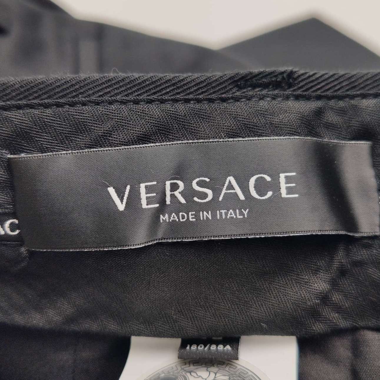 Versace Versace Cotton Solid Color Pants Size 52/XL Size US 27 - 11 Thumbnail