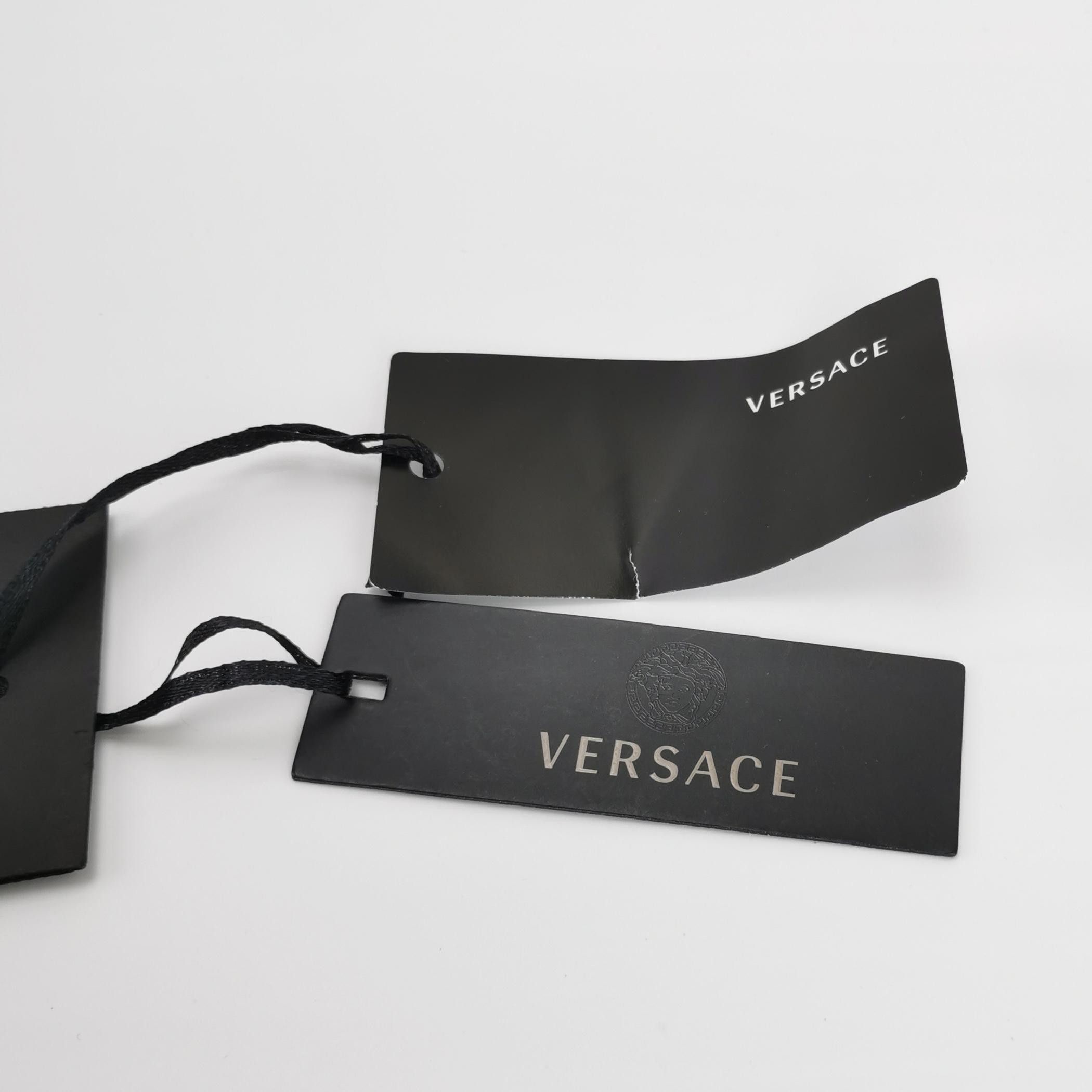 Versace Versace Cotton Printed Short-Sleeve Collared Shirt Size US S / EU 44-46 / 1 - 9 Thumbnail