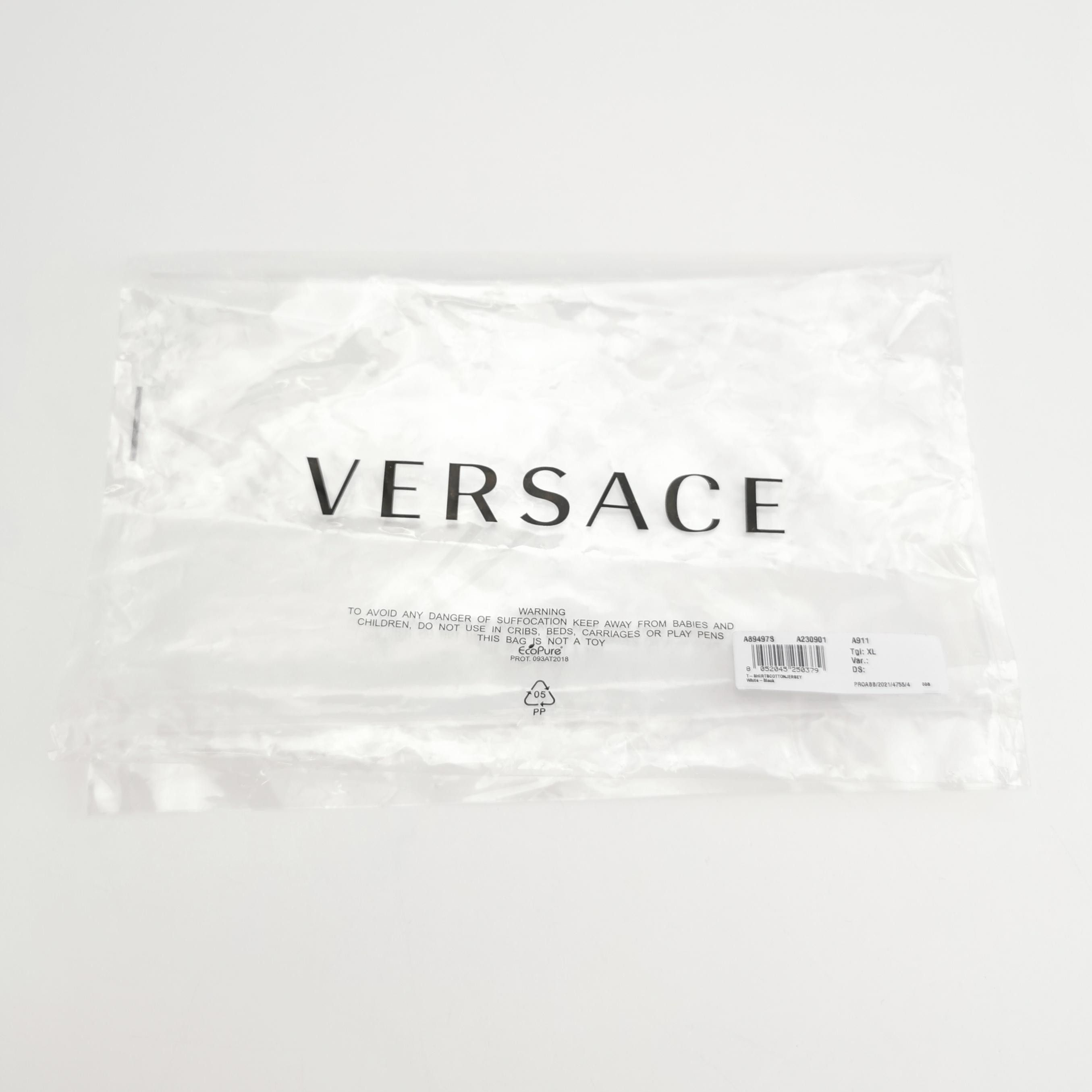Versace Versace Cotton Logo Crew Neck T-Shirt XL Size US XL / EU 56 / 4 - 13 Thumbnail