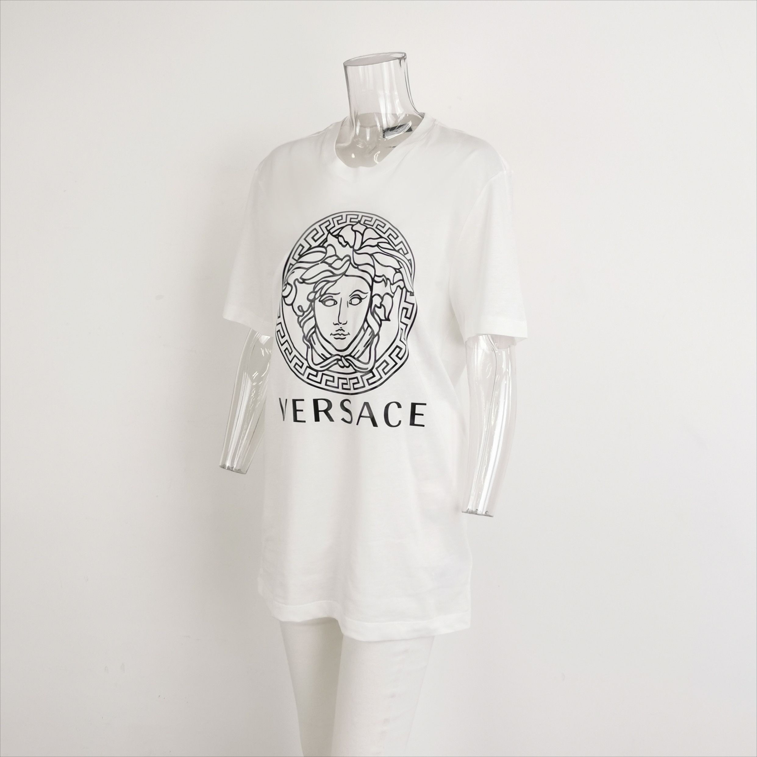 Versace Versace Cotton Logo Crew Neck T-Shirt XL Size US XL / EU 56 / 4 - 4 Thumbnail