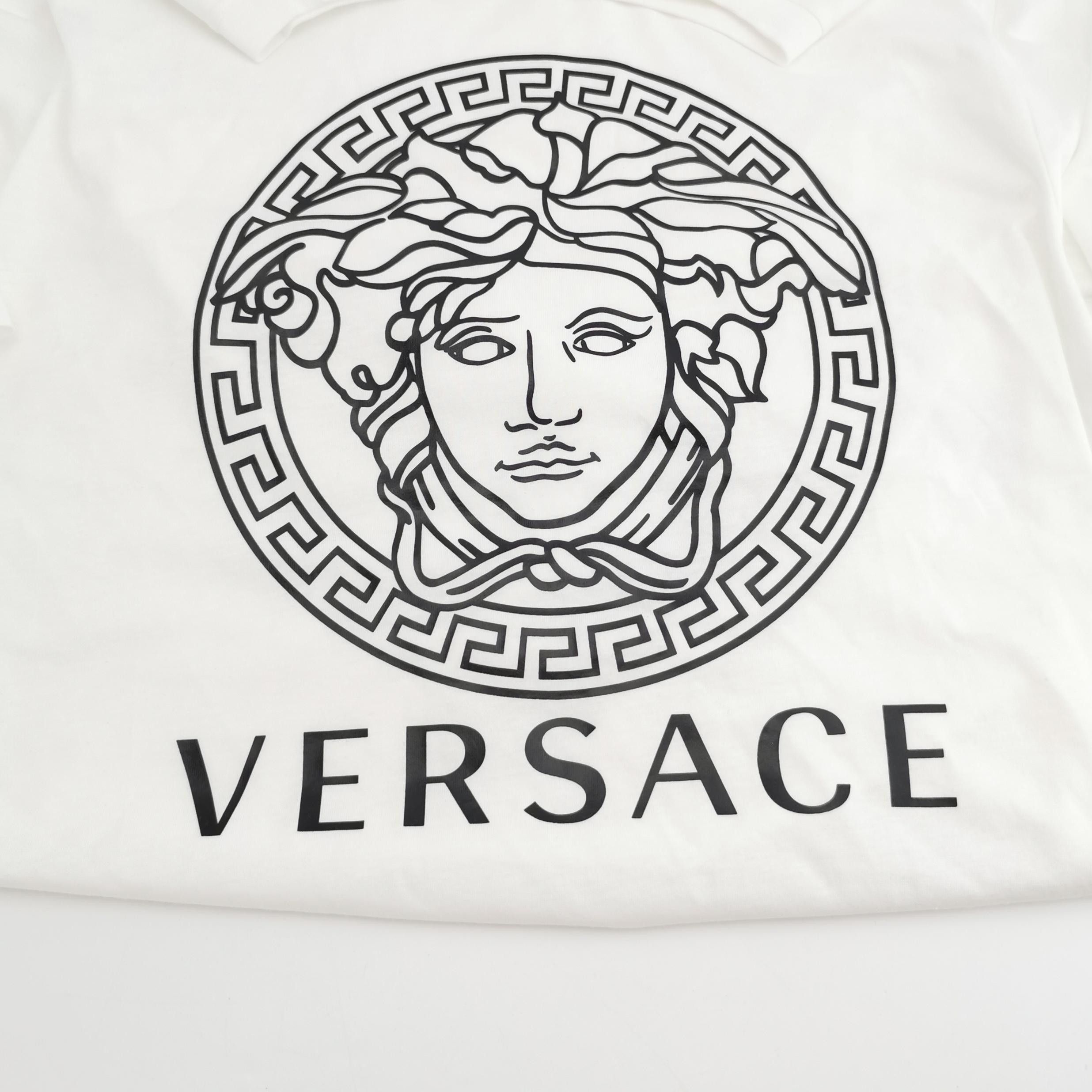 Versace Versace Cotton Logo Crew Neck T-Shirt XL Size US XL / EU 56 / 4 - 7 Thumbnail