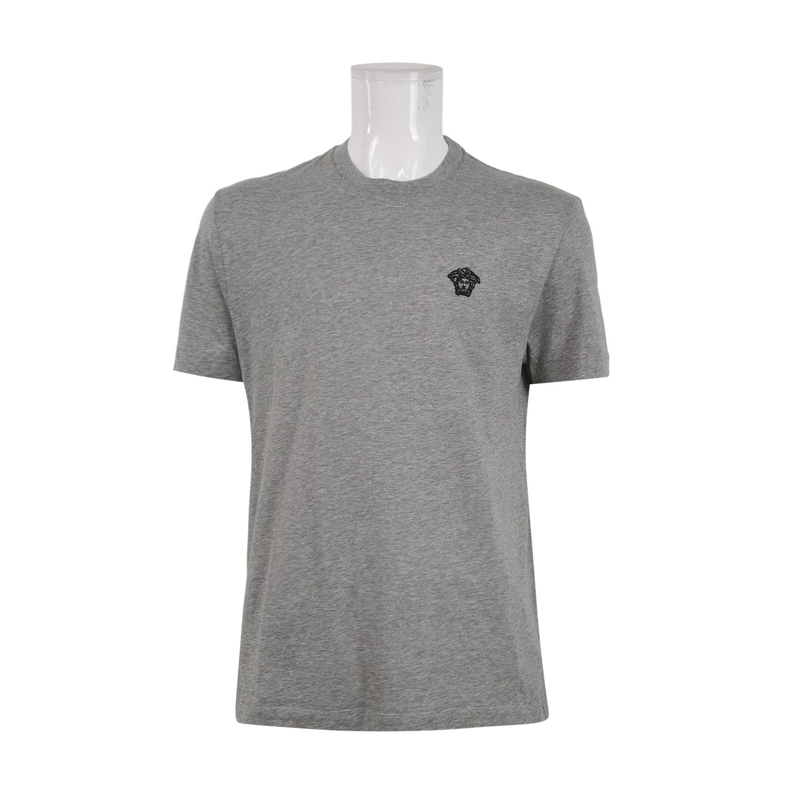 Versace Versace XXL Cotton Crew Neck T-Shirt with Medusa Size US XXL / EU 58 / 5 - 2 Thumbnail