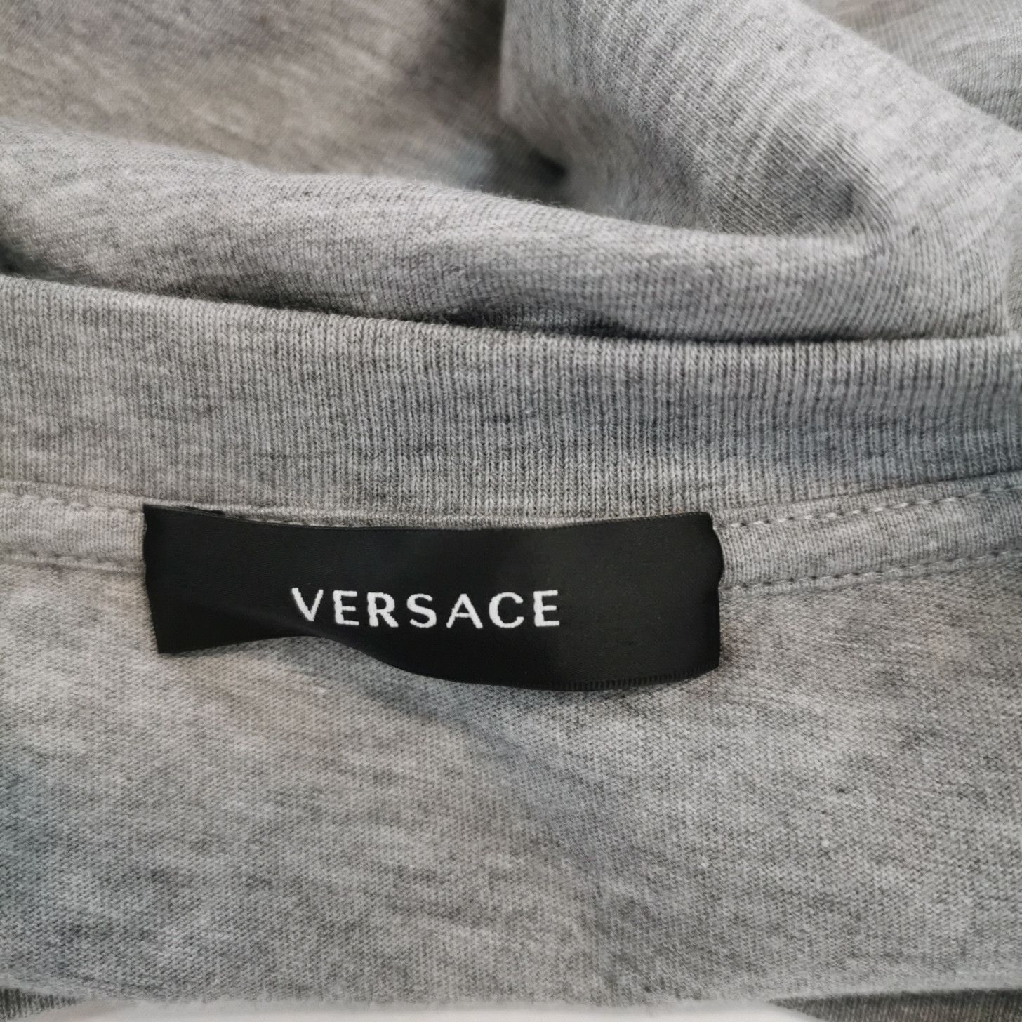 Versace Versace Gray Cotton Medusa Logo Crew Neck T-Shirt XL Size US XL / EU 56 / 4 - 9 Thumbnail