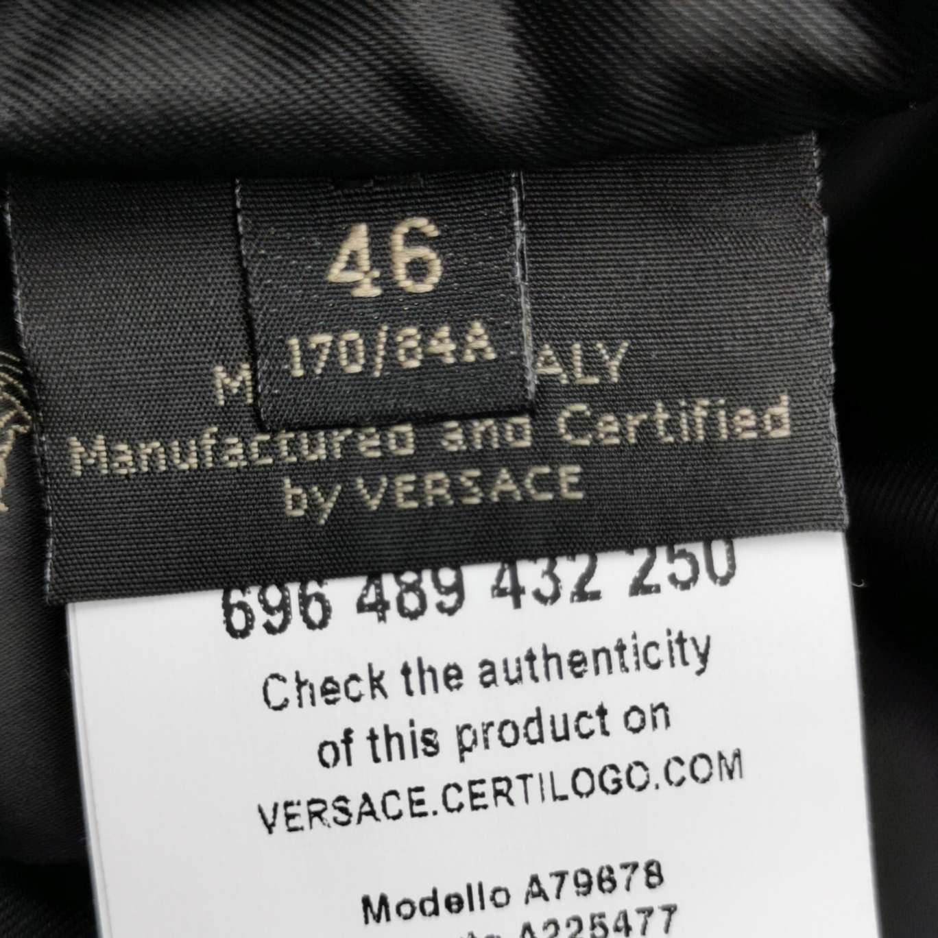 Versace Versace Collage Print Zip-Up Long-Sleeve Jacket Size US S / EU 44-46 / 1 - 10 Thumbnail