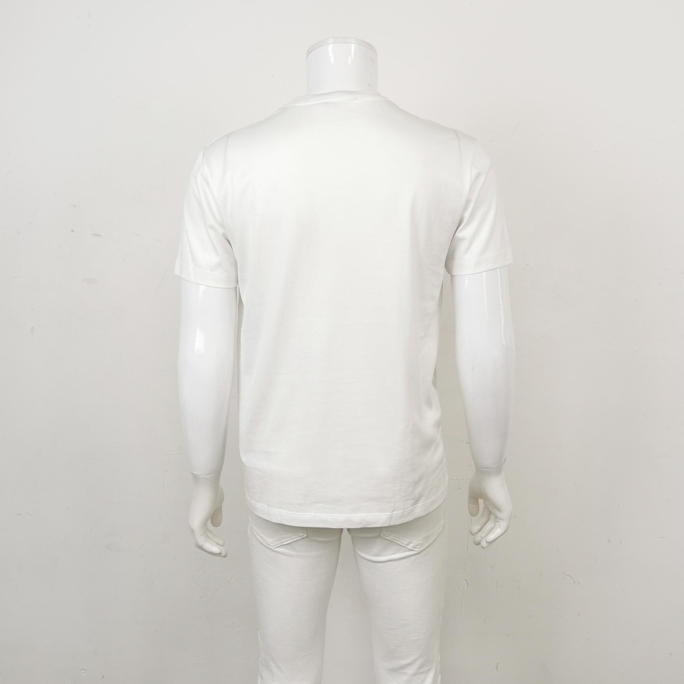 Versace Versace M Cotton Logo Crew Neck T-Shirt Size US M / EU 48-50 / 2 - 6 Thumbnail
