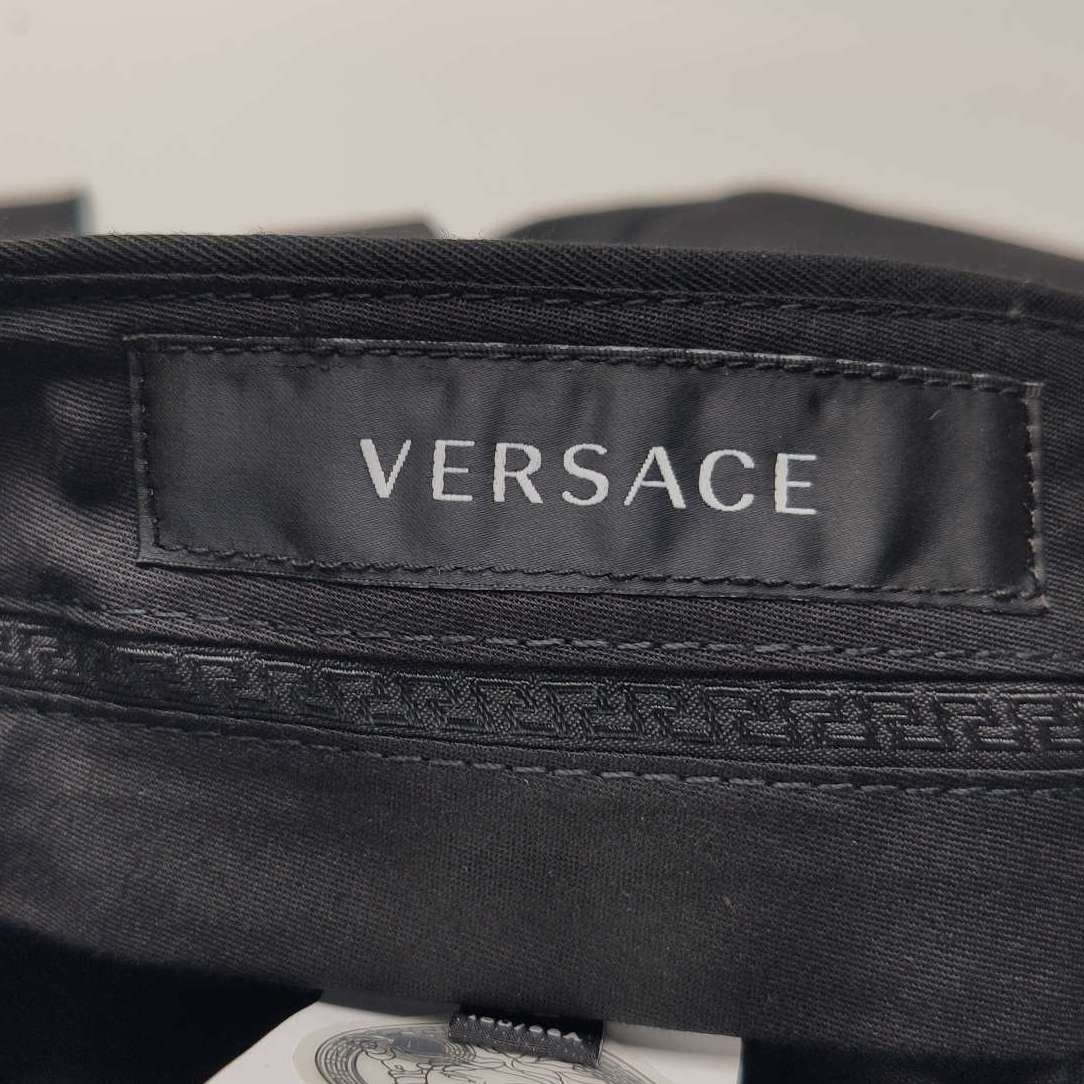 Versace Versace XL Gray Black Patterned Sweater Size US XXL / EU 58 / 5 - 12 Thumbnail