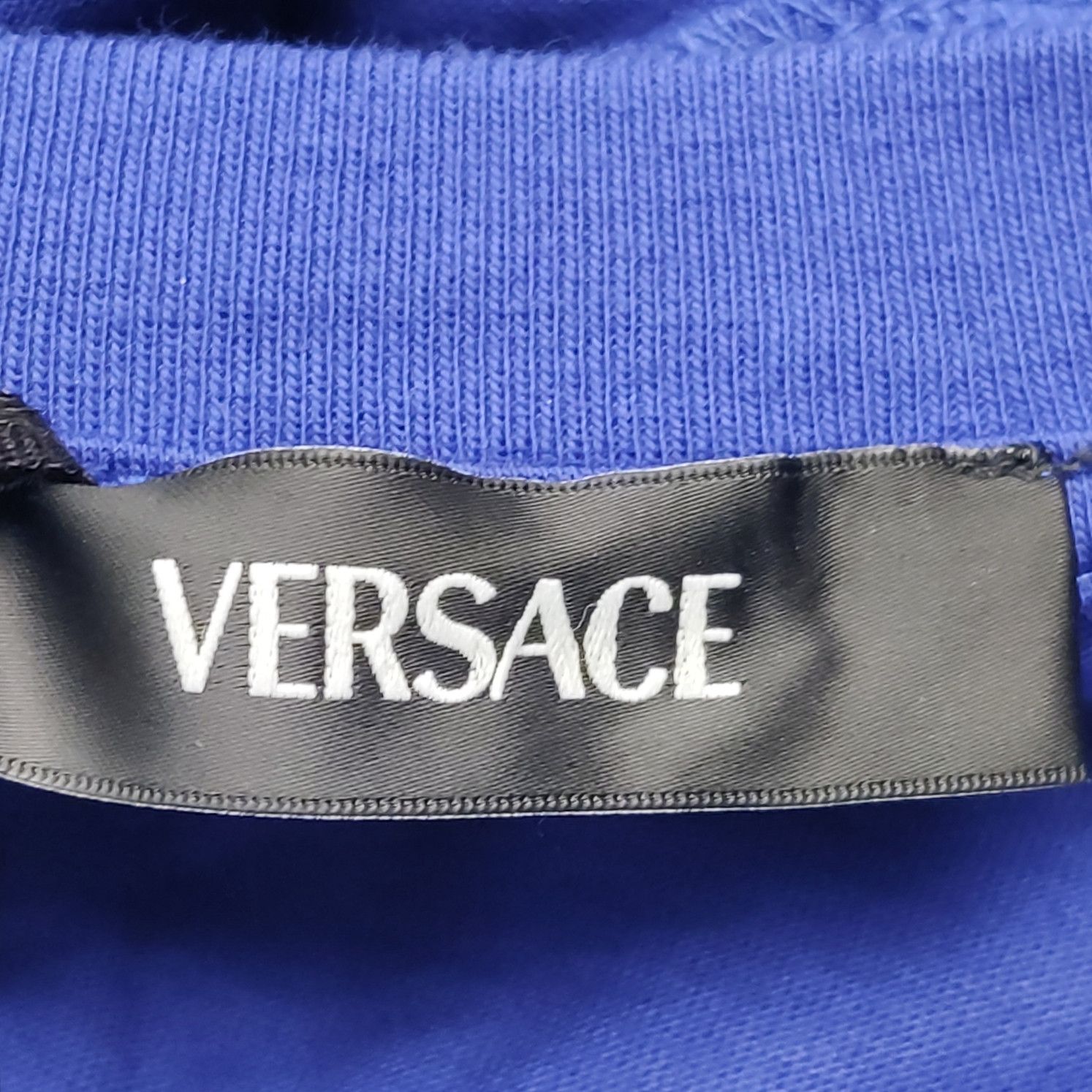 Versace Versace Cotton Medusa Logo Crew Neck T-Shirt L Size US L / EU 52-54 / 3 - 10 Thumbnail