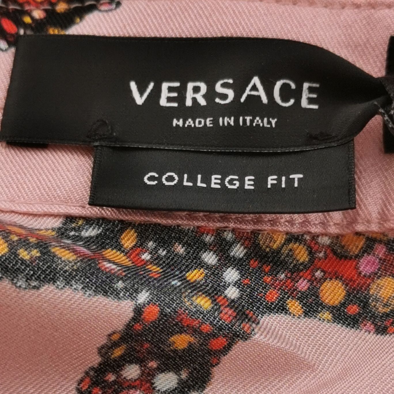 Versace Versace Silk Sleeveless Printed Lapel Shirt Size US S / EU 44-46 / 1 - 14 Thumbnail