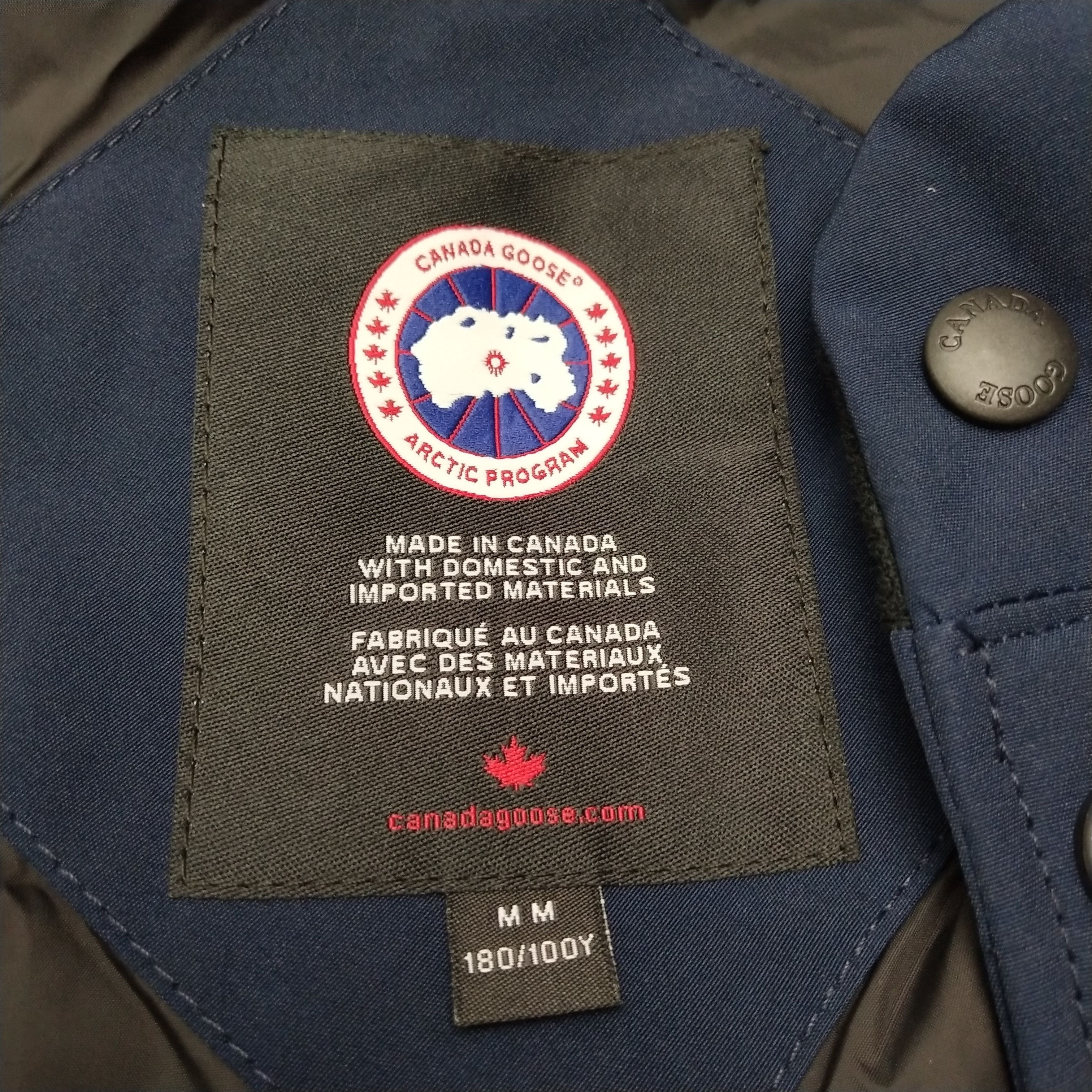 Canada Goose Canada Goose M Quilted Logo Cotton Vest Size US XXL / EU 58 / 5 - 13 Thumbnail