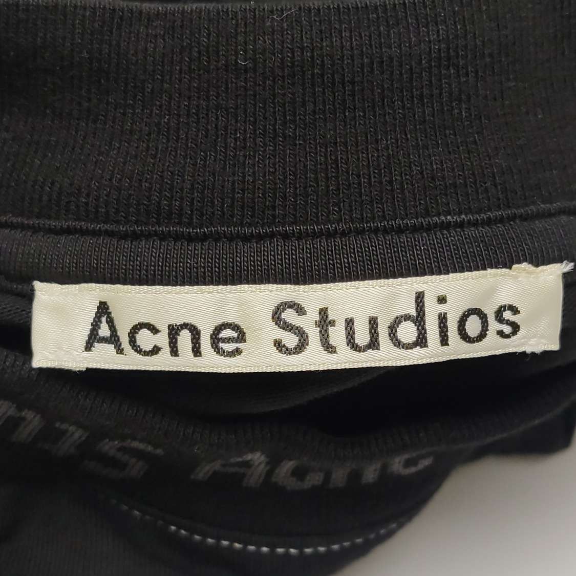 Acne Studios Acne Studios XXS Cotton Logo Long-Sleeve T-Shirt Size US S / EU 44-46 / 1 - 9 Thumbnail