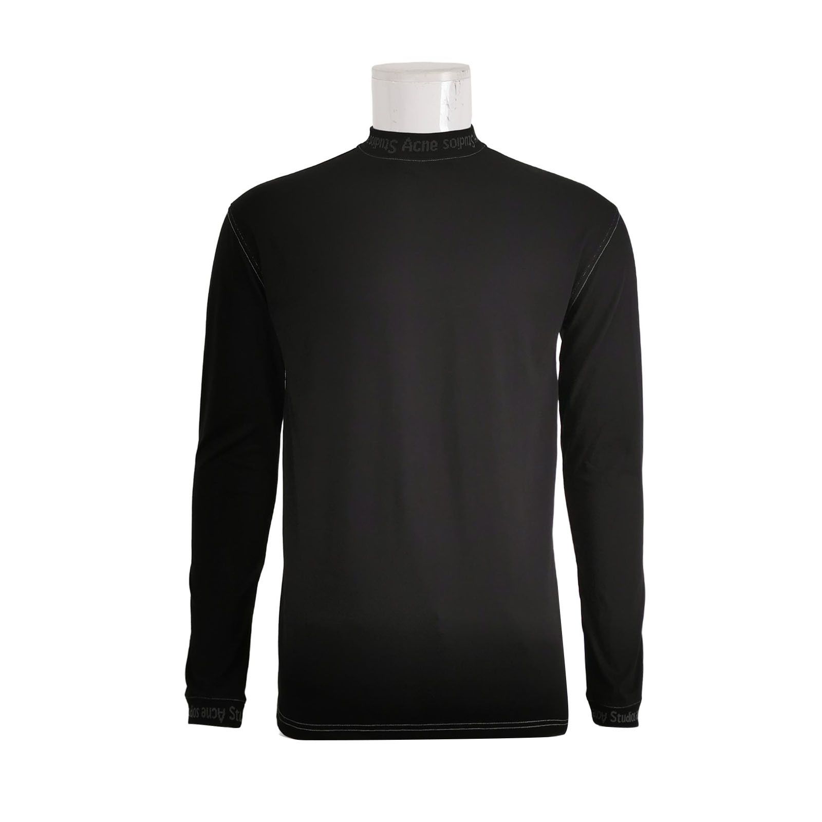 Acne Studios Acne Studios XXS Long-Sleeve Letter Logo T-Shirt Size US XXS / EU 40 - 4 Thumbnail