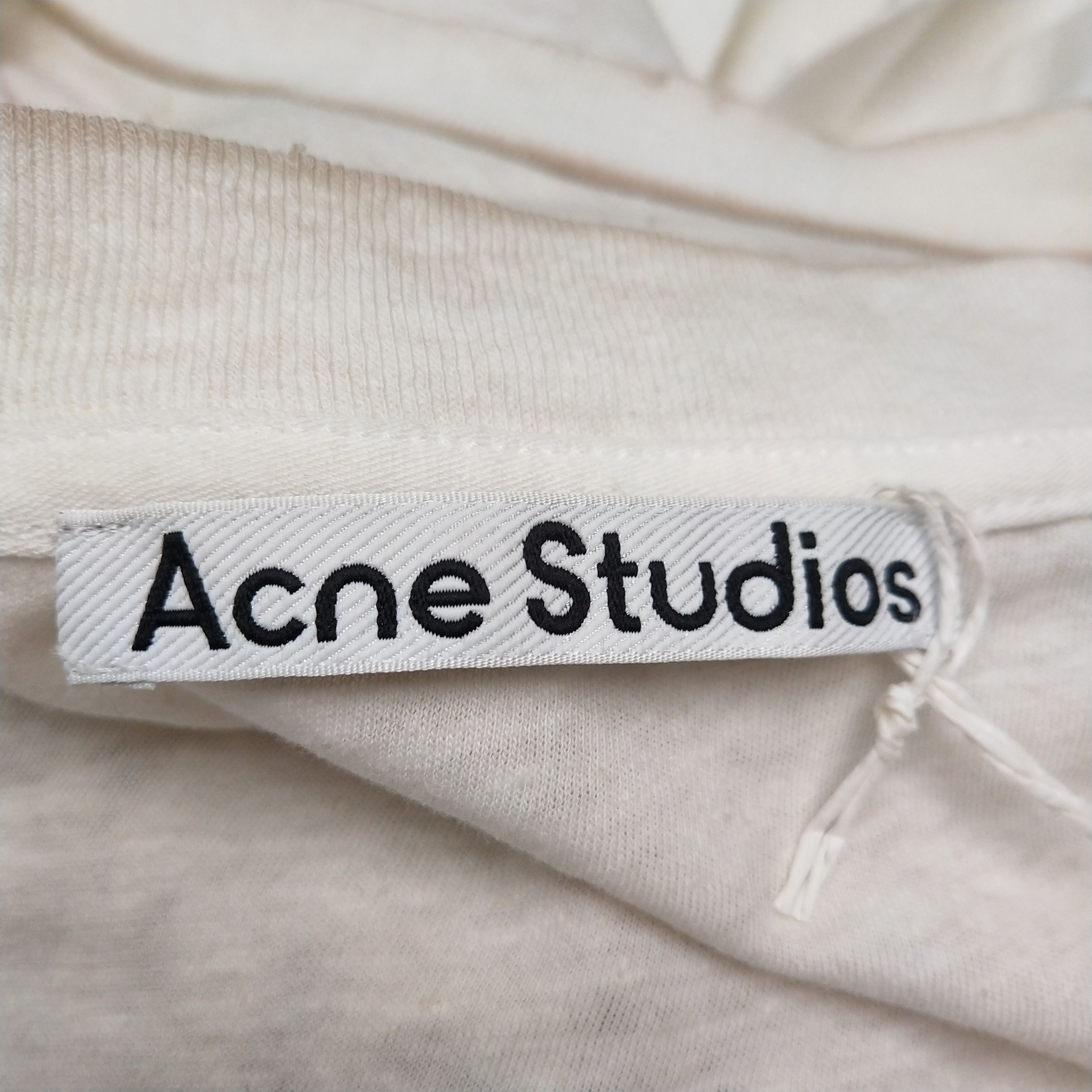 Acne Studios Acne Studios S Cotton Logo Crewneck Sweatshirt Size US M / EU 48-50 / 2 - 11 Thumbnail