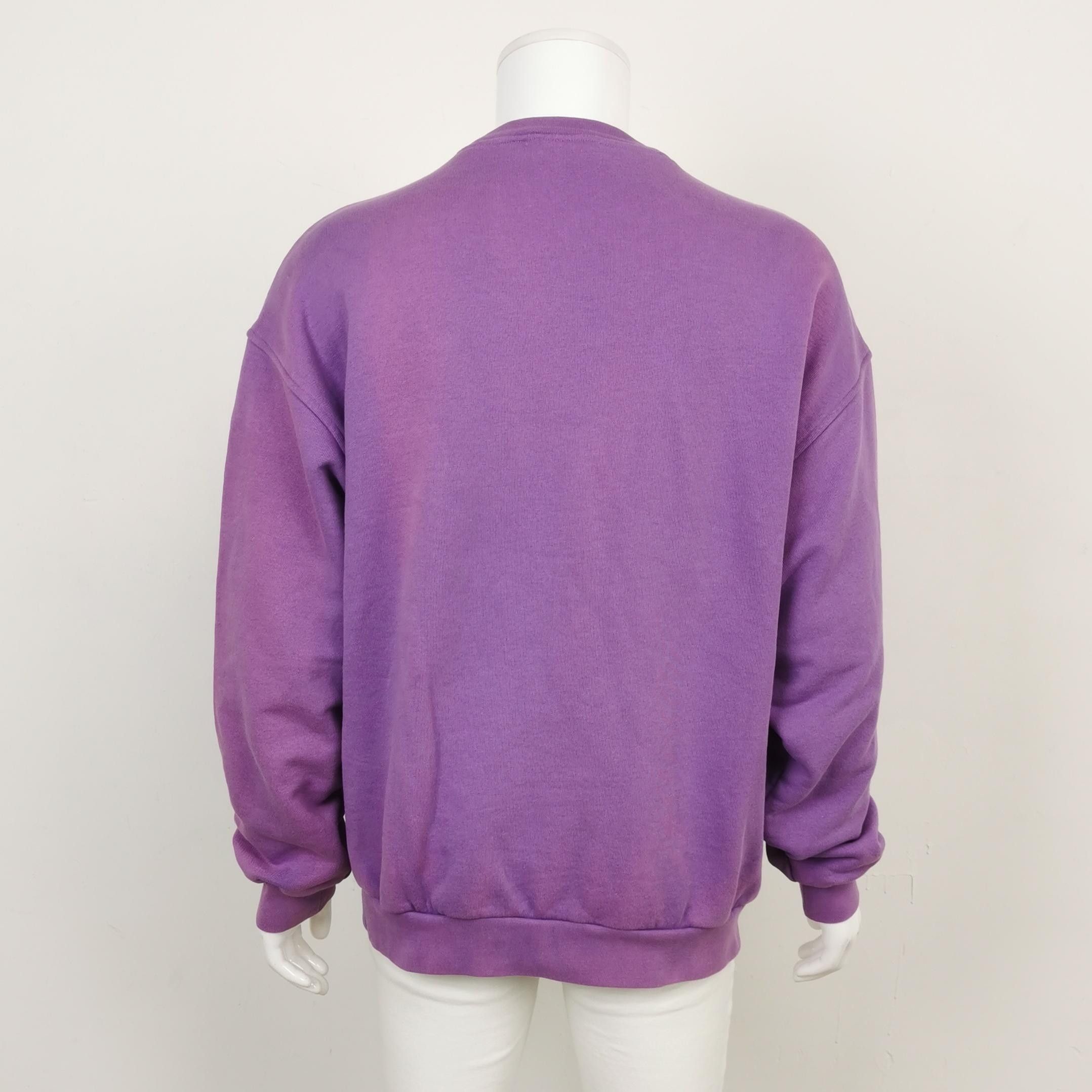Acne Studios Acne Studios S Cotton Logo Crewneck Sweatshirt Size US S / EU 44-46 / 1 - 3 Thumbnail