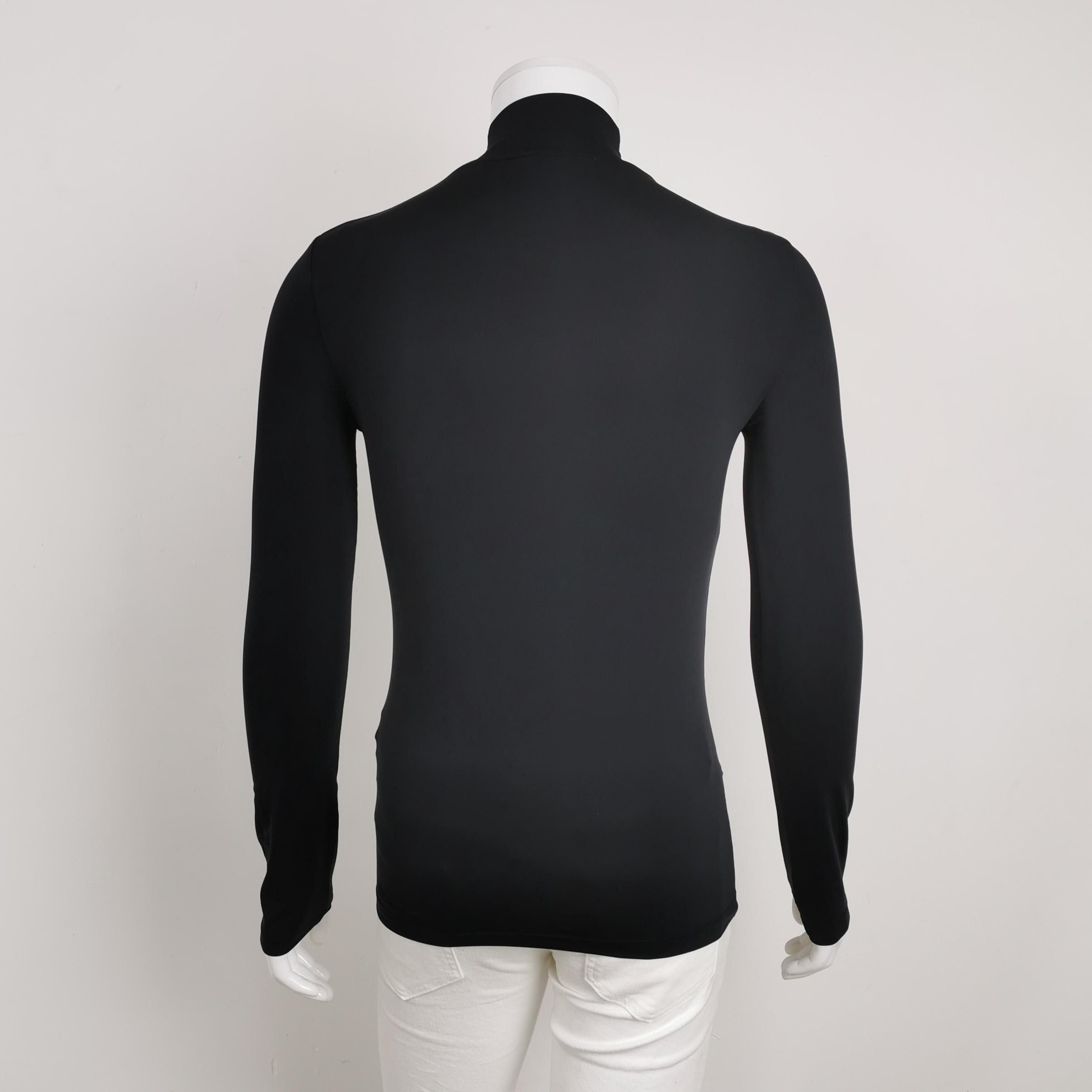 Acne Studios Acne Studios Black Cotton Turtleneck S Size US XS / EU 42 / 0 - 4 Thumbnail