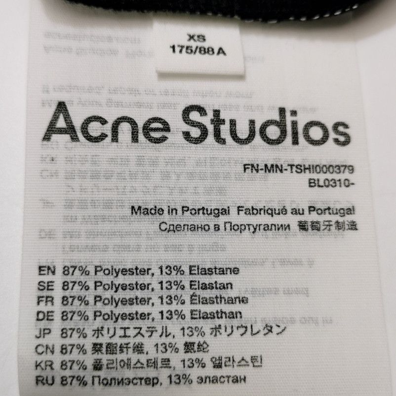 Acne Studios Acne Studios Black Cotton Turtleneck S Size US XS / EU 42 / 0 - 13 Thumbnail