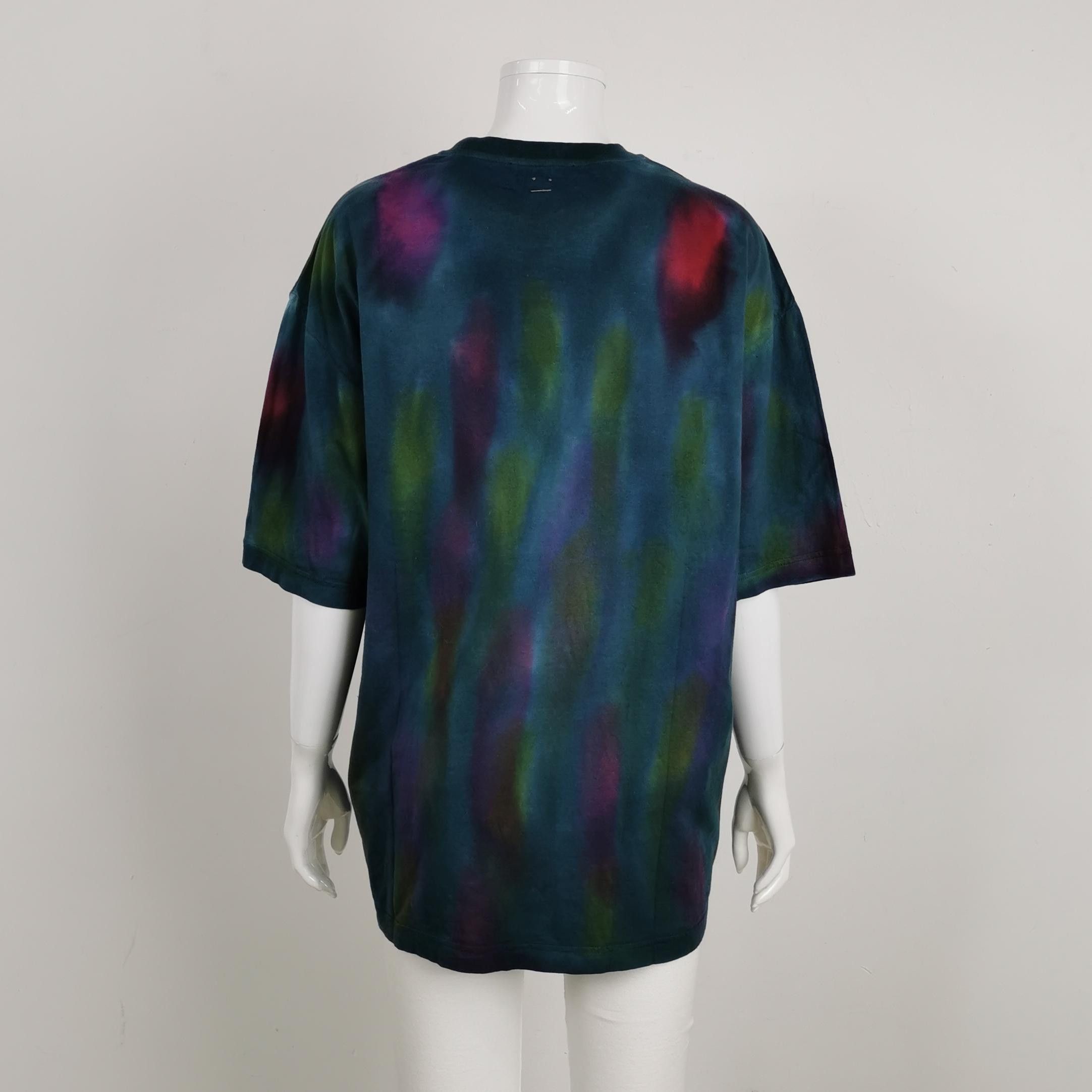 Acne Studios Acne Studios S Cotton Tie-Dye Crew Neck T-Shirt Size US S / EU 44-46 / 1 - 4 Thumbnail