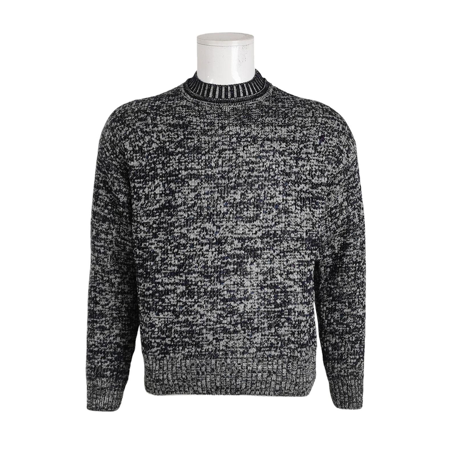 Acne Studios Acne Studios Purple Zigzag Turtleneck Sweater S Size US XXS / EU 40 - 4 Thumbnail