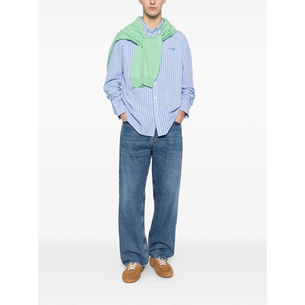 Maison Labiche Maison Labiche BLUE Shirts Size US M / EU 48-50 / 2 - 4 Thumbnail