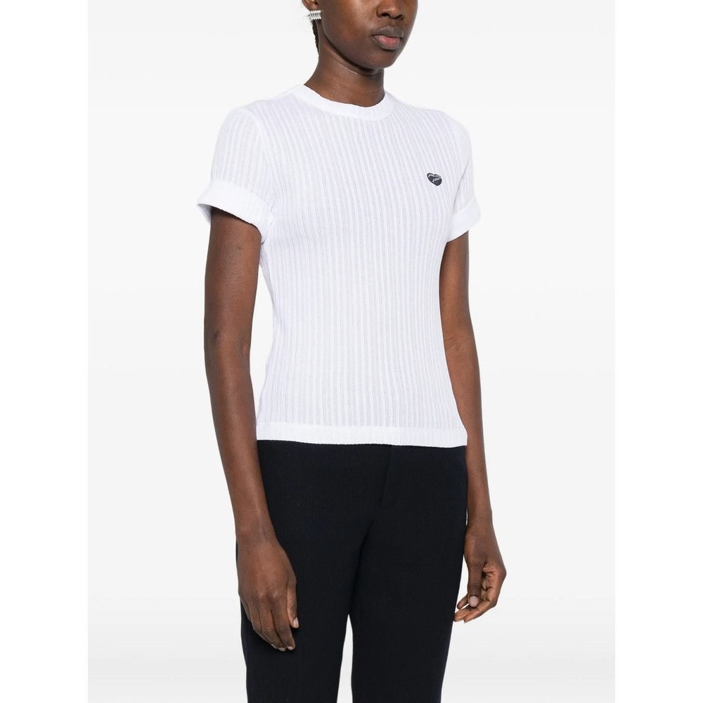Maison Labiche Maison Labiche WHITE Tops - T-shirts & Jerseys Size L / US 10 / IT 46 - 5 Thumbnail