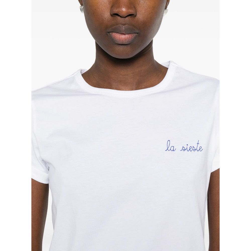 Maison Labiche Maison Labiche WHITE Tops - T-shirts & Jerseys Size L / US 10 / IT 46 - 3 Thumbnail