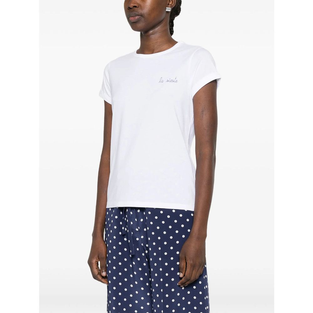 Maison Labiche Maison Labiche WHITE Tops - T-shirts & Jerseys Size S / US 4 / IT 40 - 4 Thumbnail